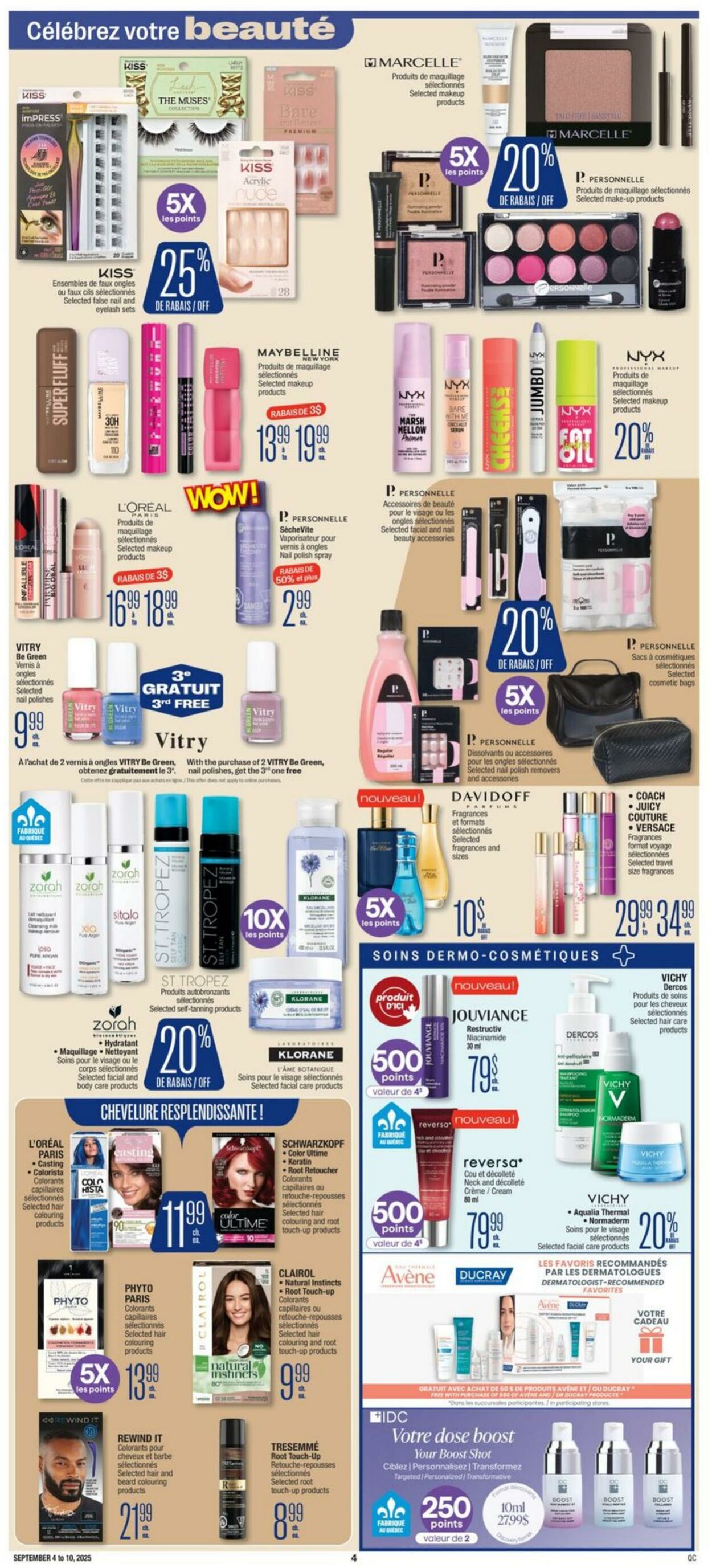 Flyer Jean Coutu 04.09.2025 - 10.09.2025