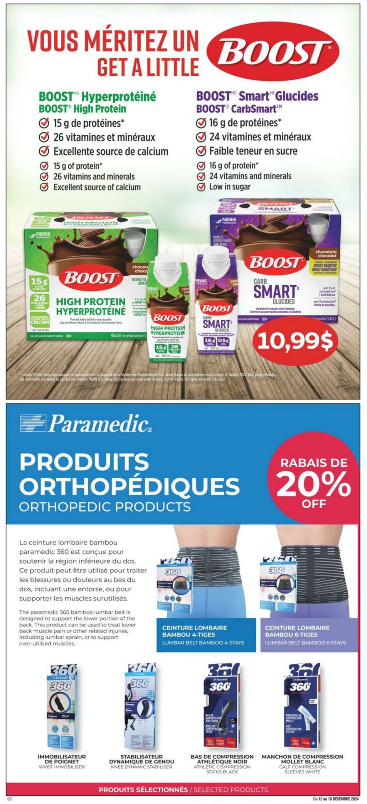 Flyer Jean Coutu 12.12.2024 - 18.12.2024