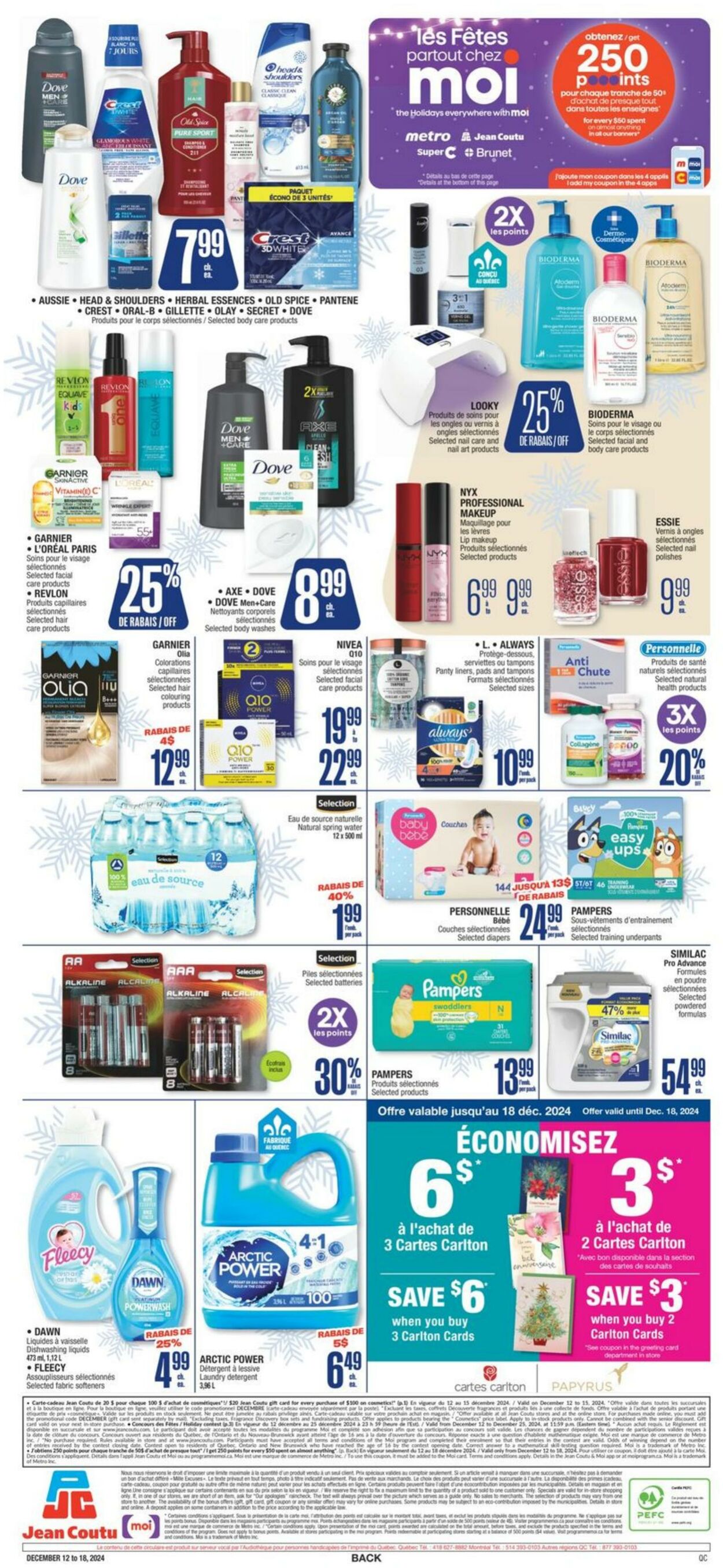 Flyer Jean Coutu 12.12.2024 - 18.12.2024