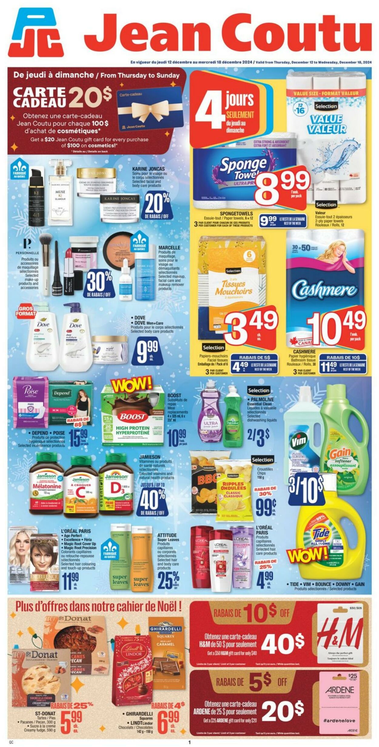 Flyer Jean Coutu 12.12.2024 - 18.12.2024