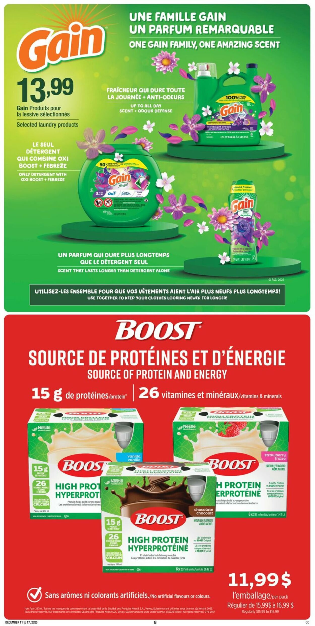 Flyer Jean Coutu 11.12.2025 - 17.12.2025