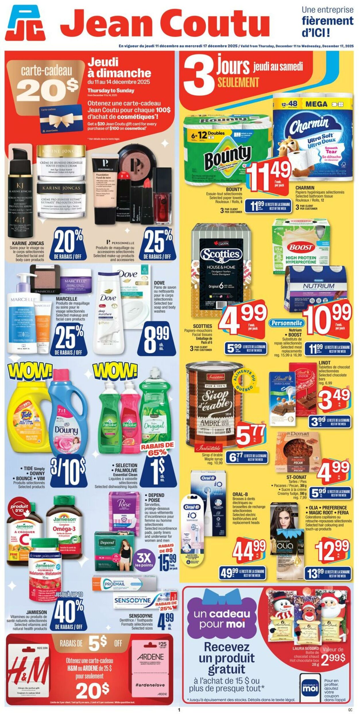 Flyer Jean Coutu 11.12.2025 - 17.12.2025