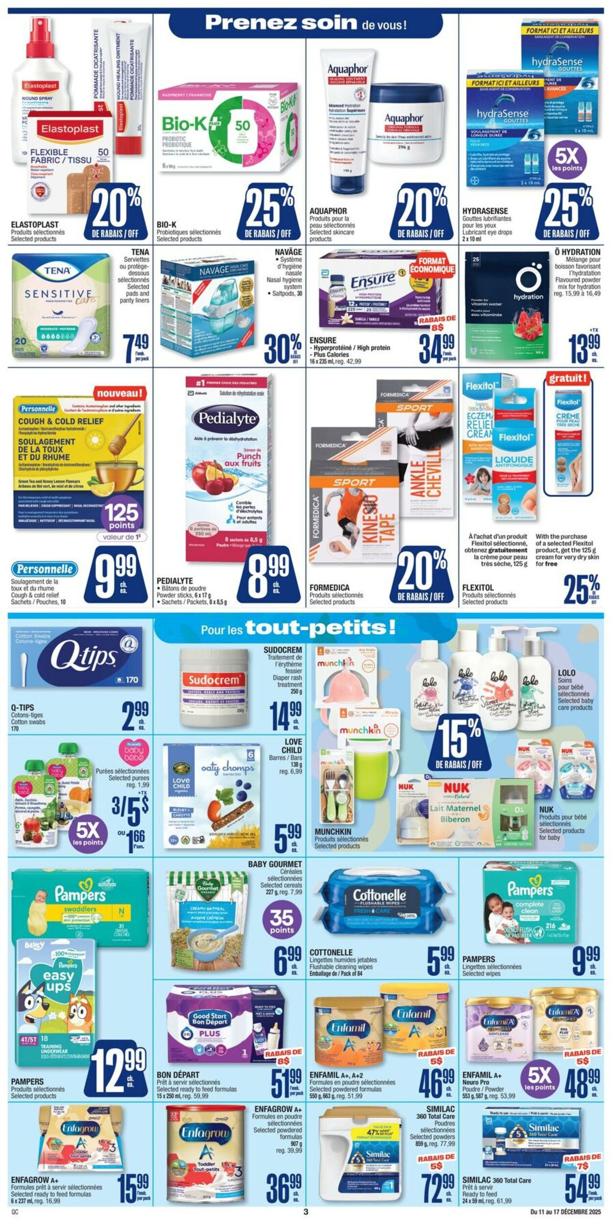 Flyer Jean Coutu 11.12.2025 - 17.12.2025