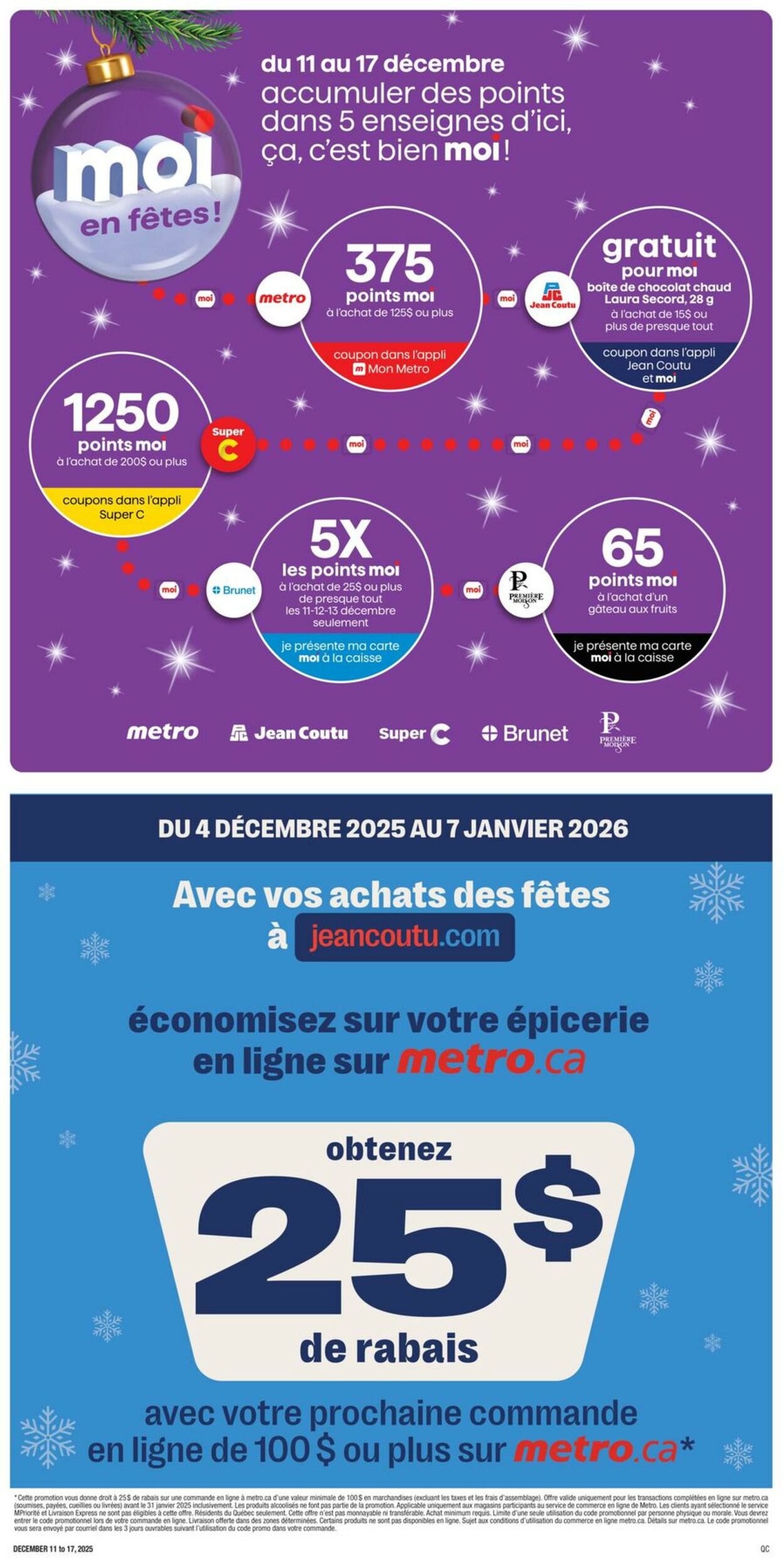 Flyer Jean Coutu 11.12.2025 - 17.12.2025