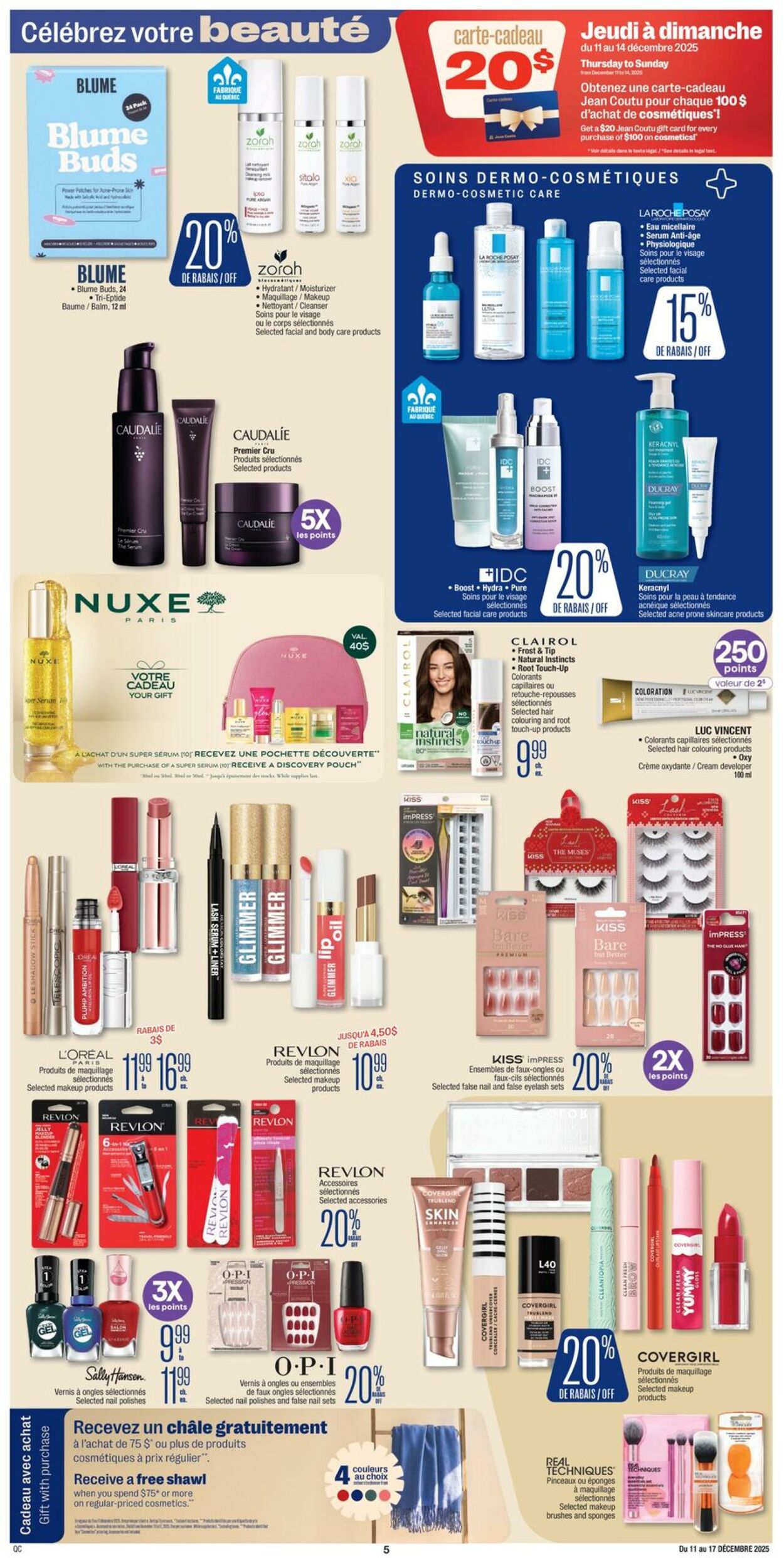 Flyer Jean Coutu 11.12.2025 - 17.12.2025