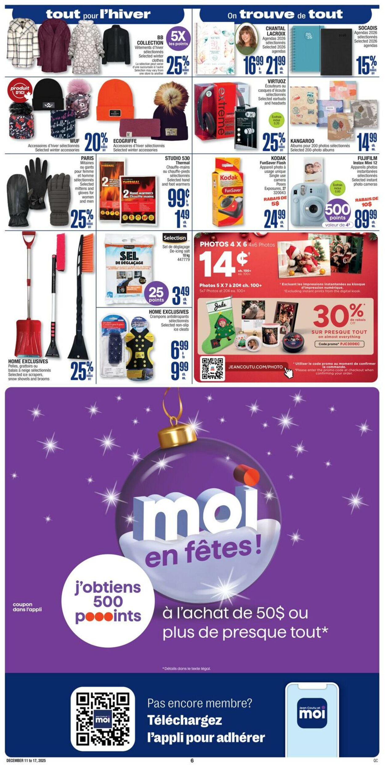 Flyer Jean Coutu 11.12.2025 - 17.12.2025