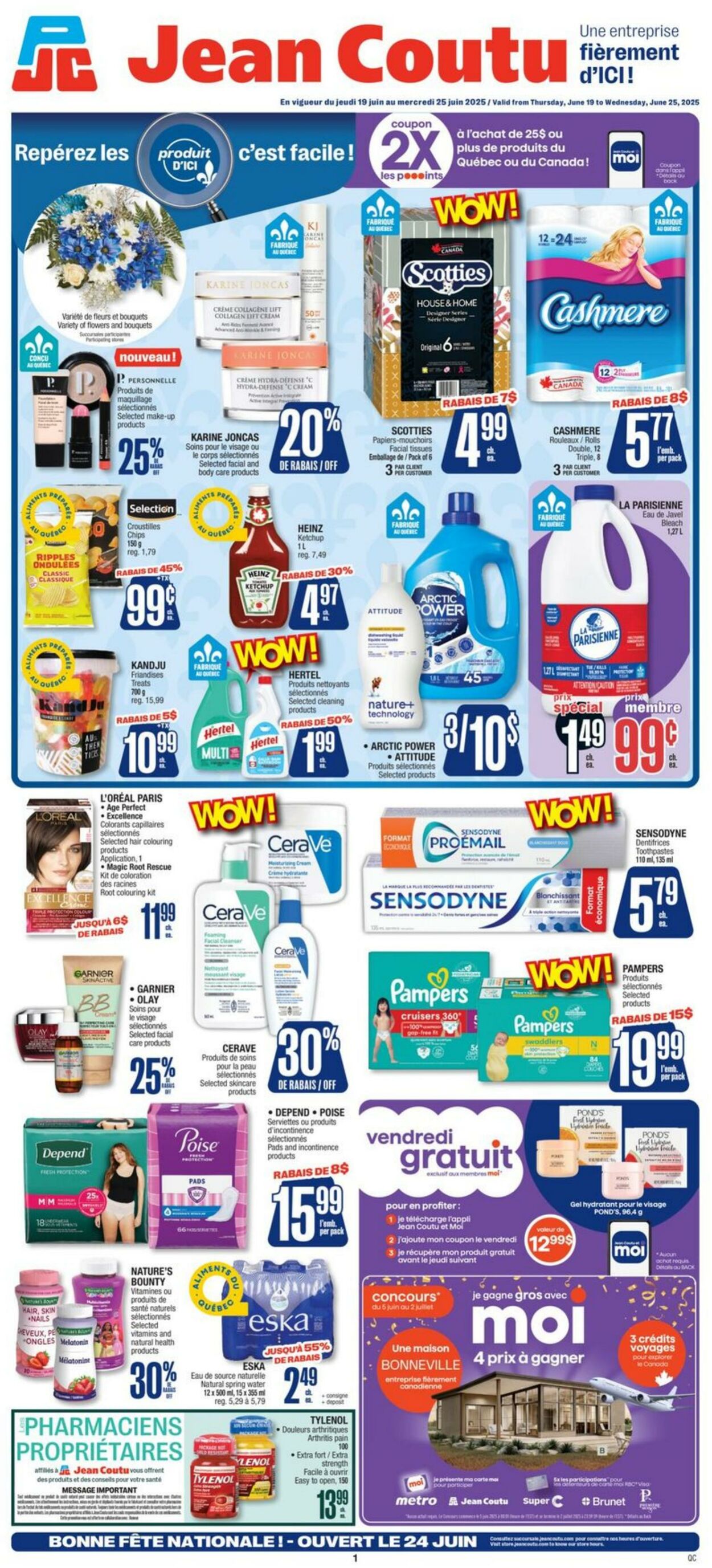 Flyer Jean Coutu 19.06.2025 - 25.06.2025