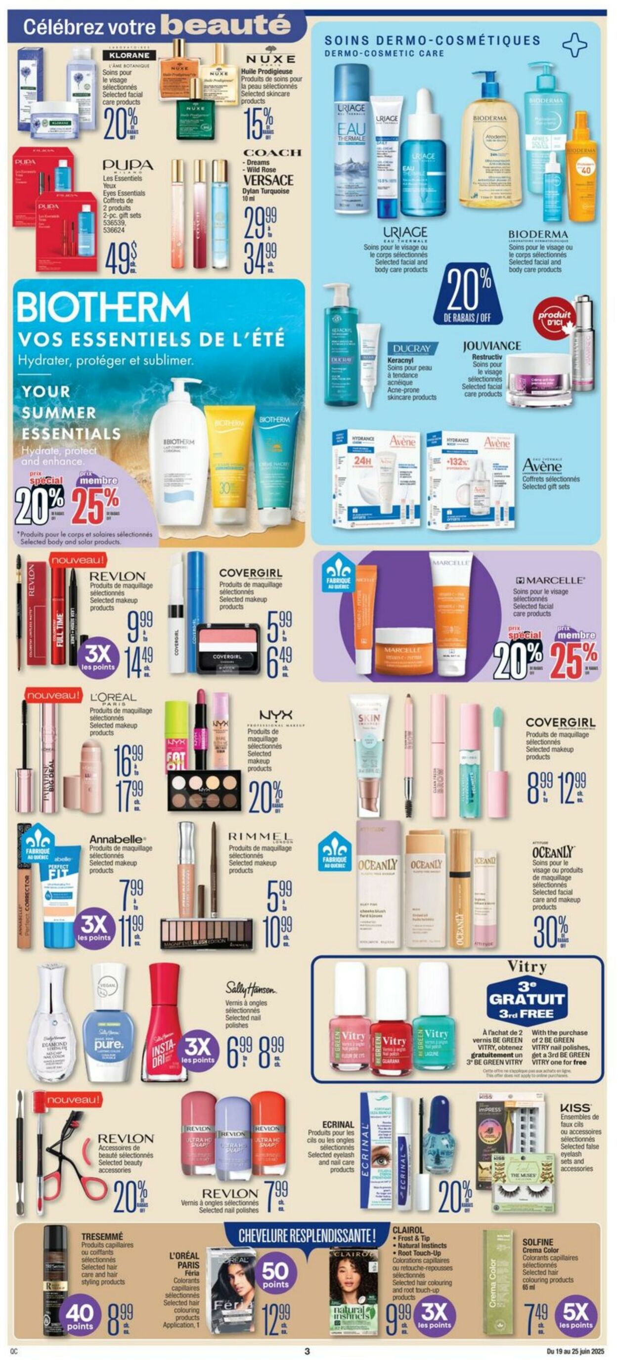 Flyer Jean Coutu 19.06.2025 - 25.06.2025