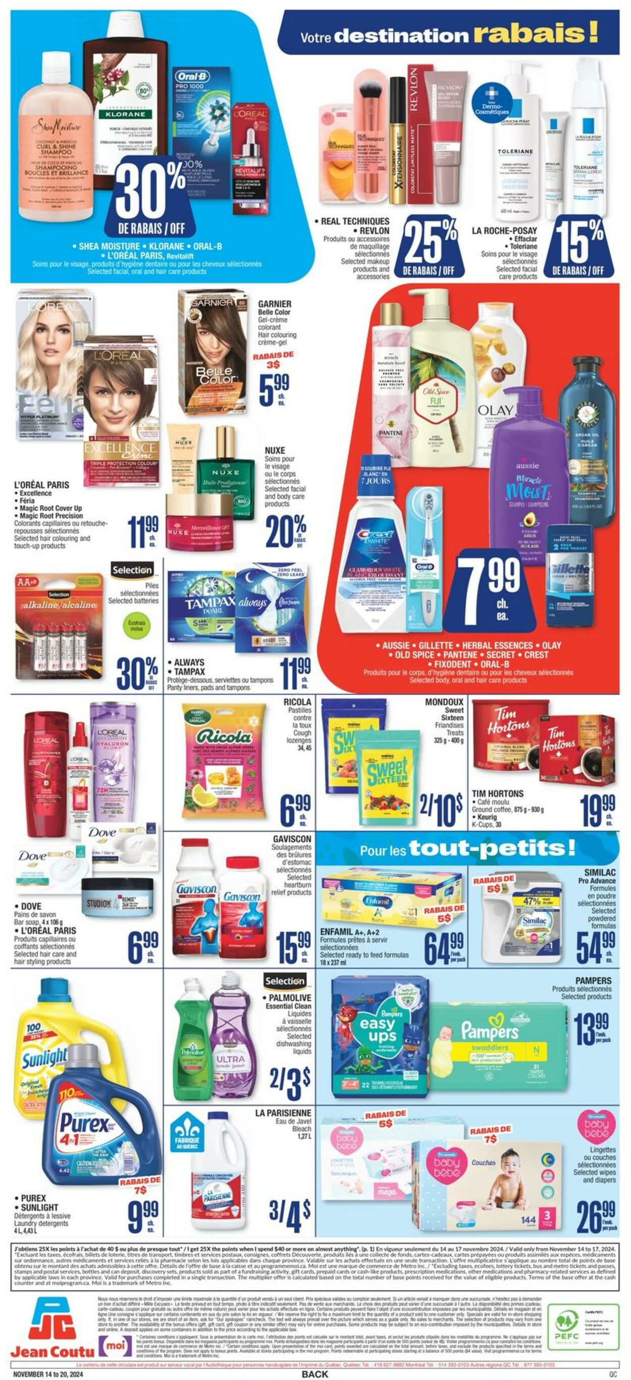 Flyer Jean Coutu 14.11.2024 - 20.11.2024