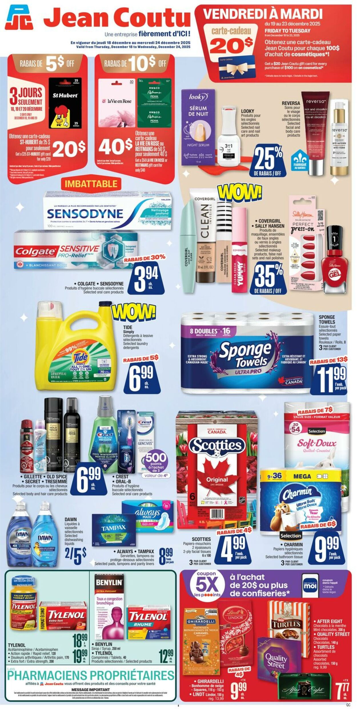 Flyer Jean Coutu 18.12.2025 - 24.12.2025