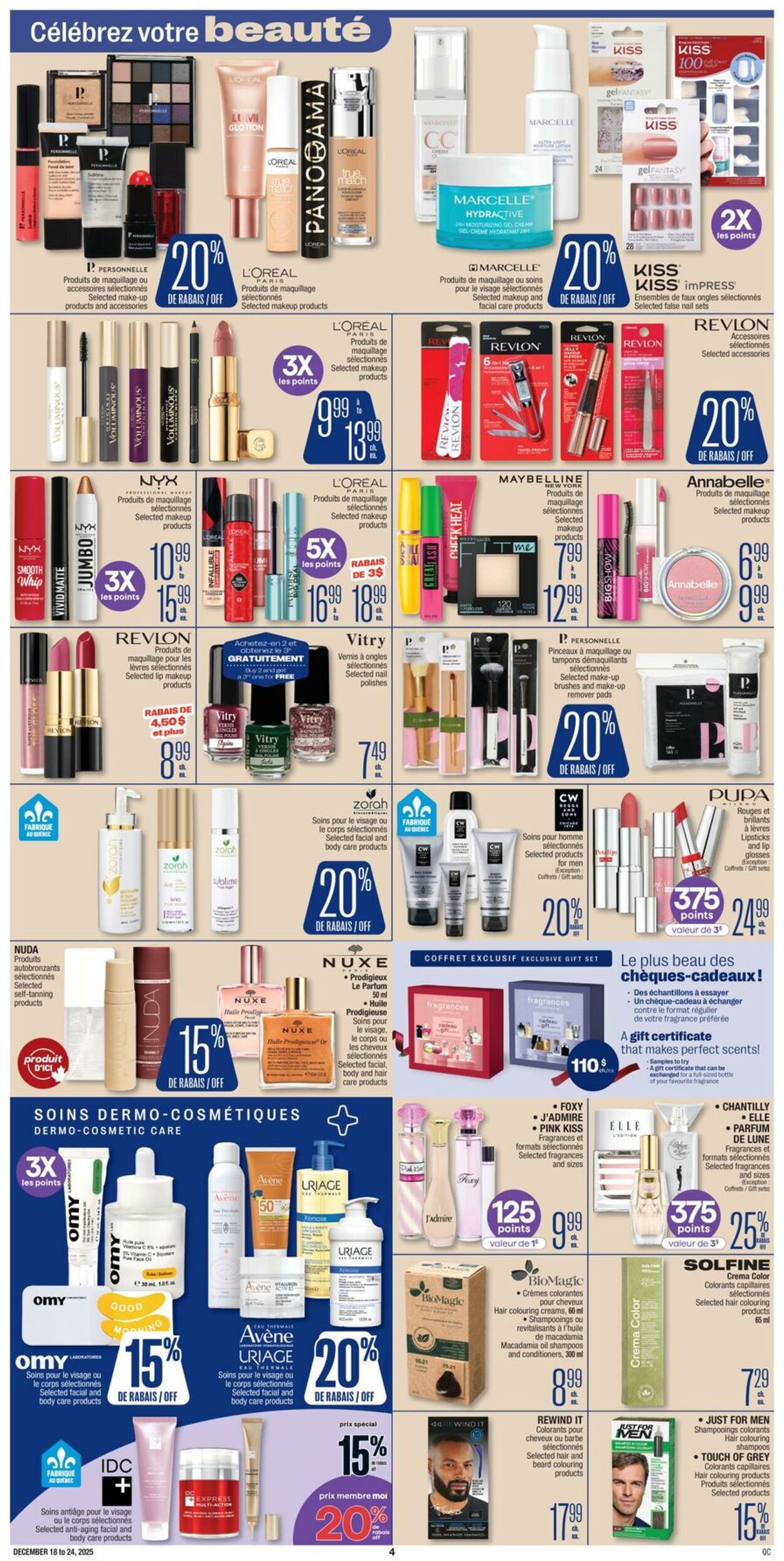Flyer Jean Coutu 18.12.2025 - 24.12.2025