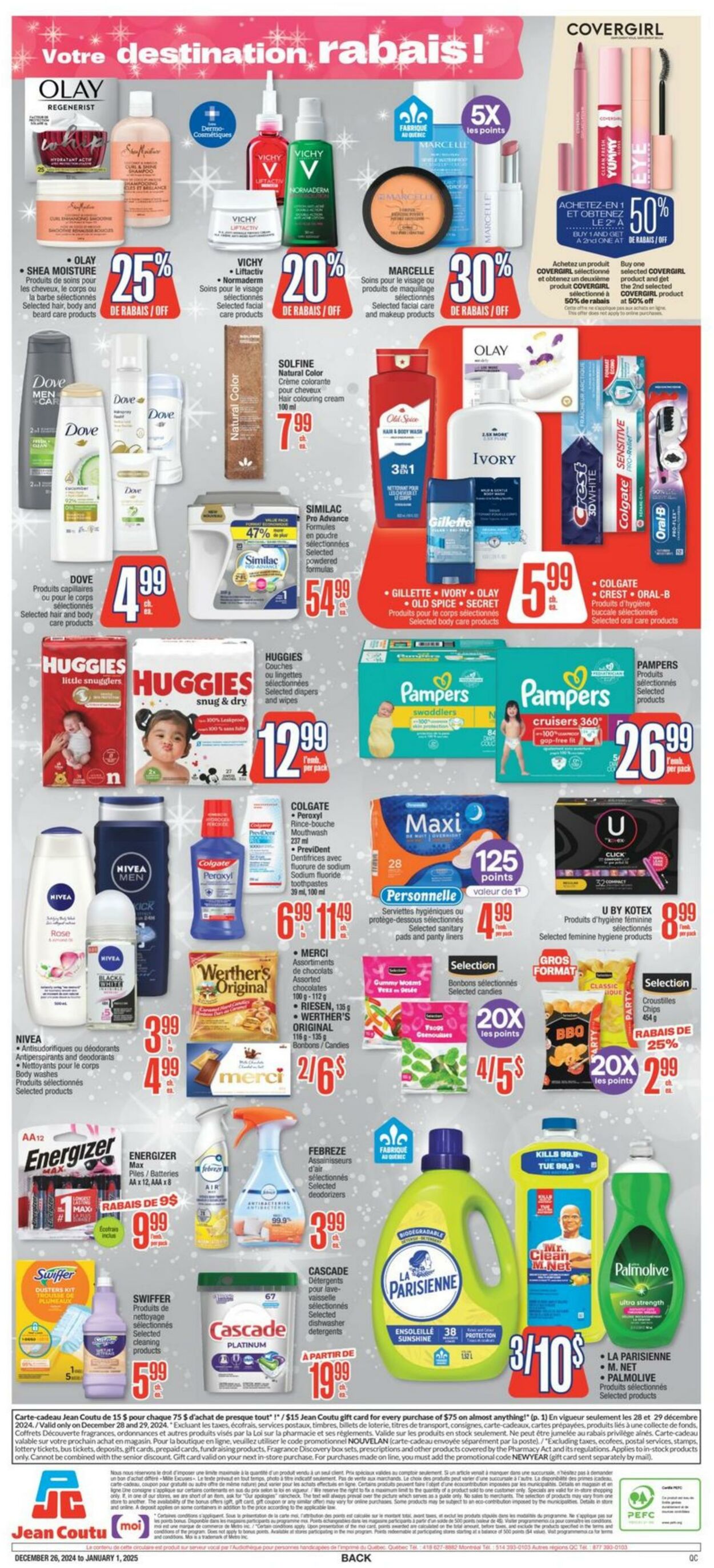 Flyer Jean Coutu 26.12.2024 - 01.01.2025