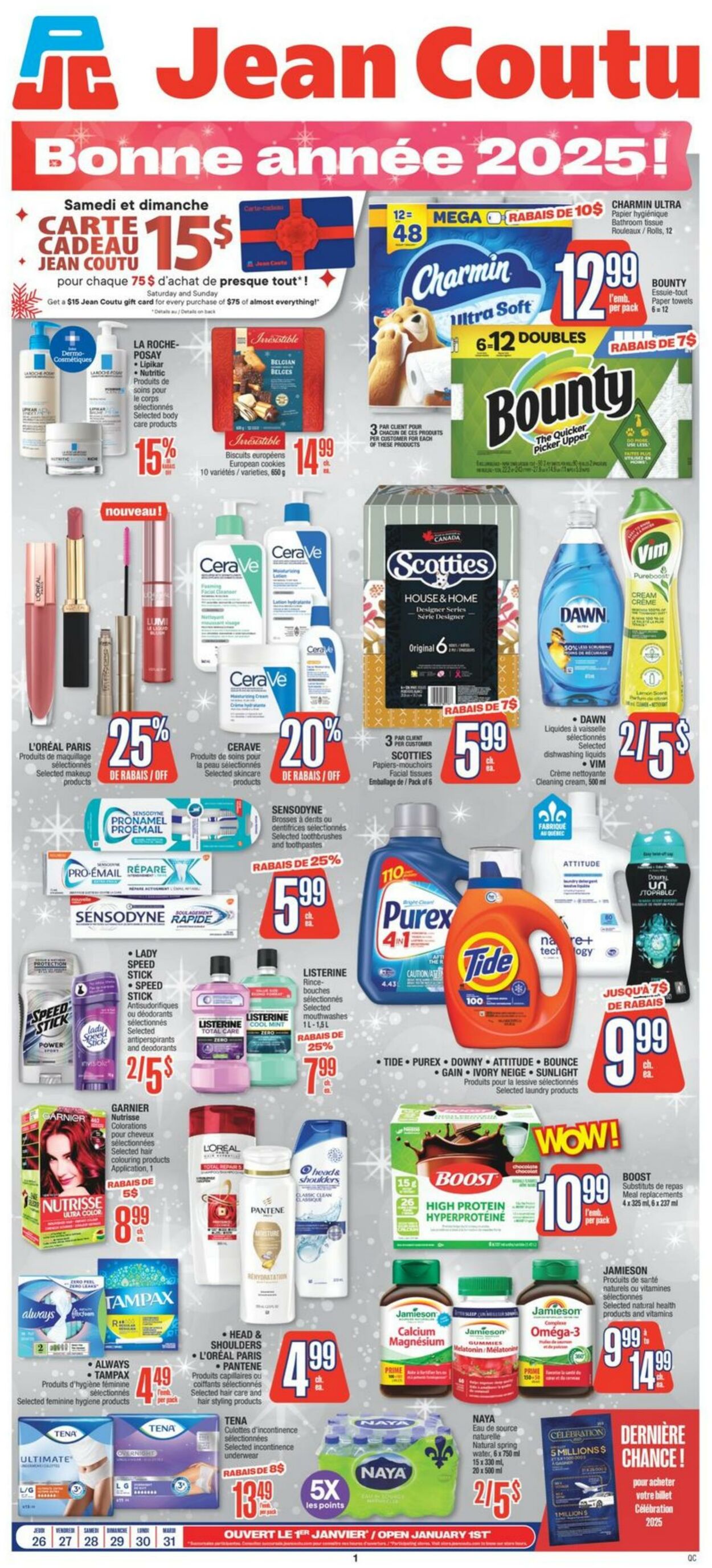 Flyer Jean Coutu 26.12.2024 - 01.01.2025