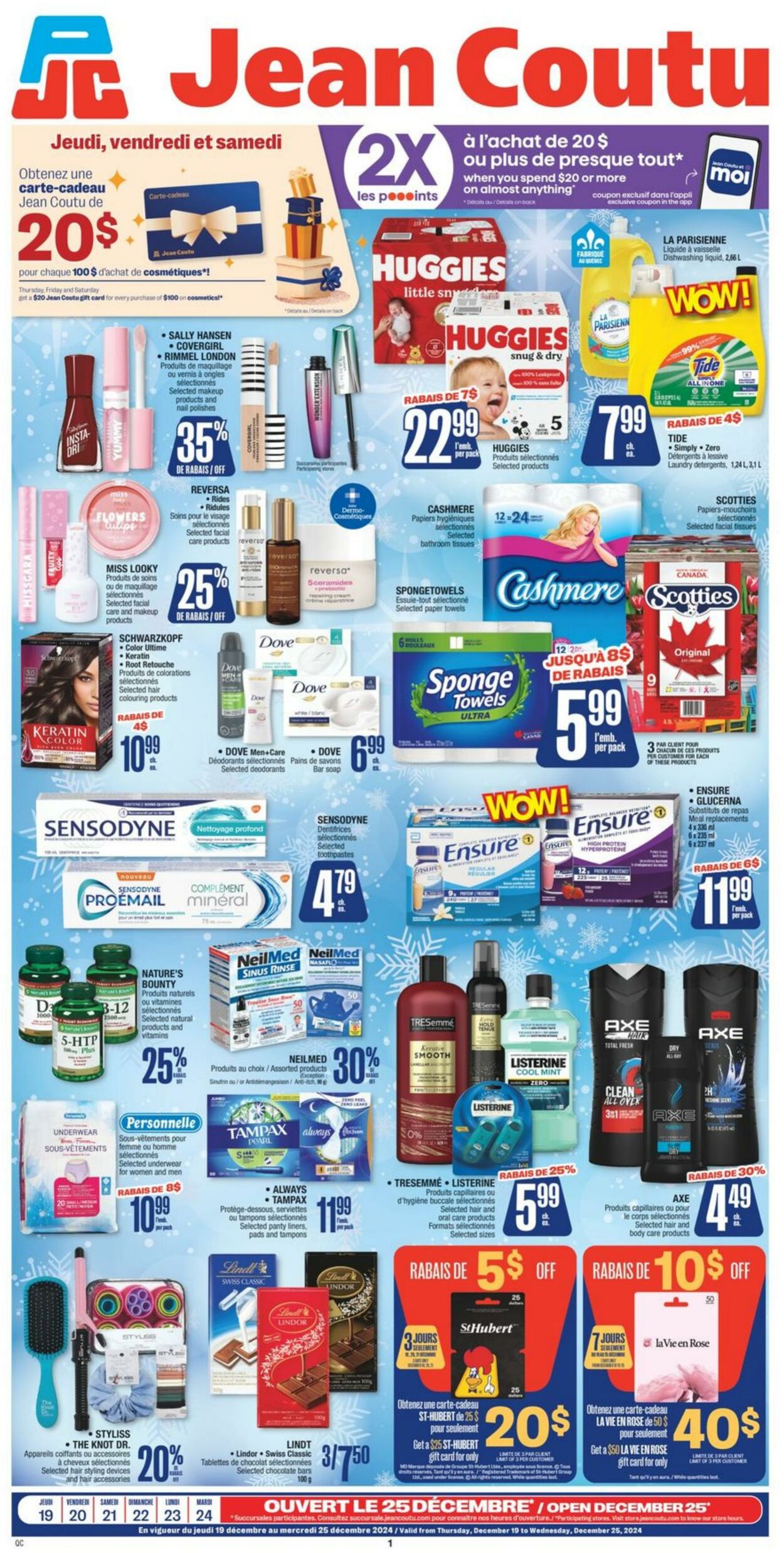 Flyer Jean Coutu 19.12.2024 - 25.12.2024