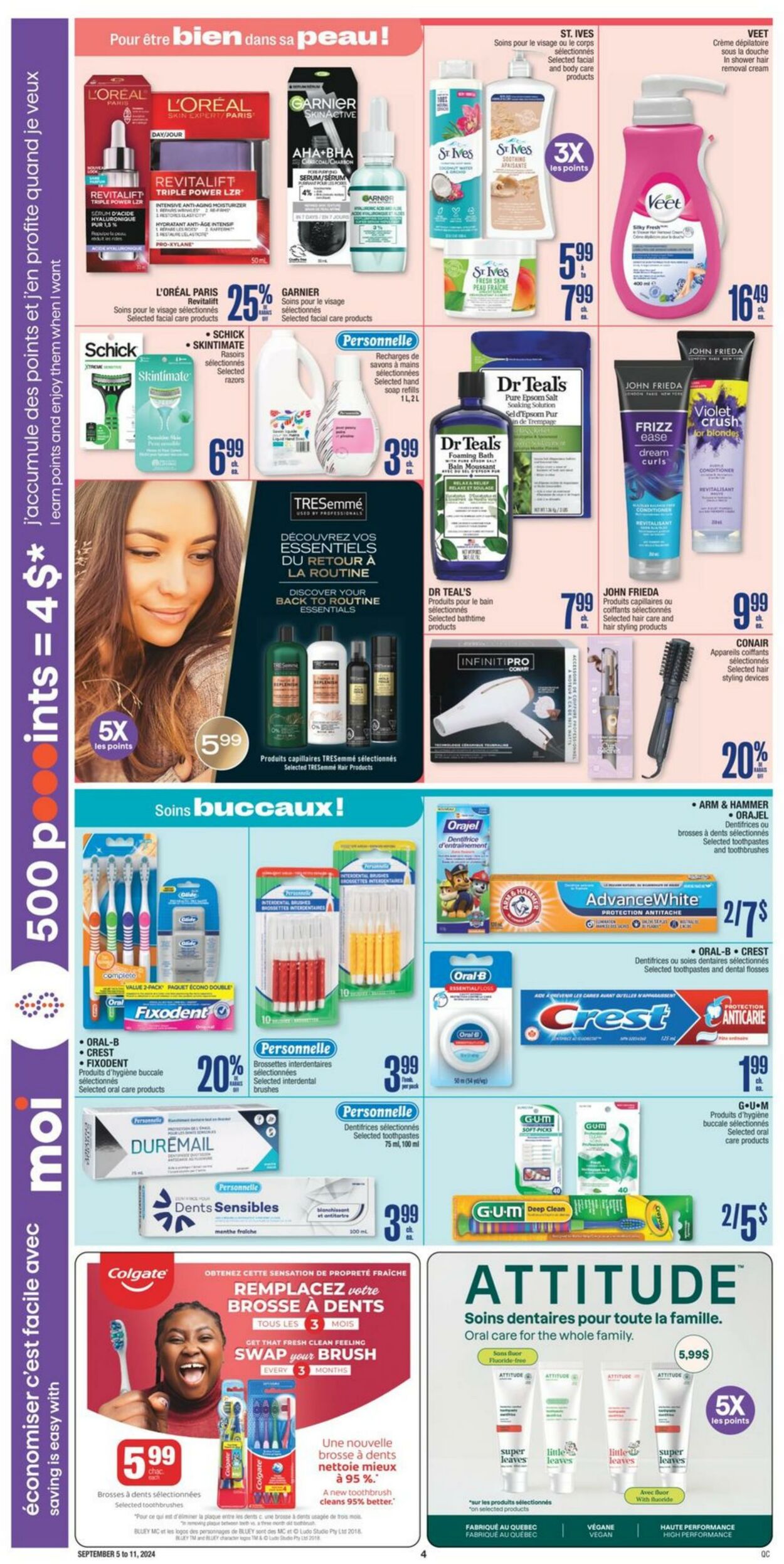 Flyer Jean Coutu 05.09.2024 - 11.09.2024