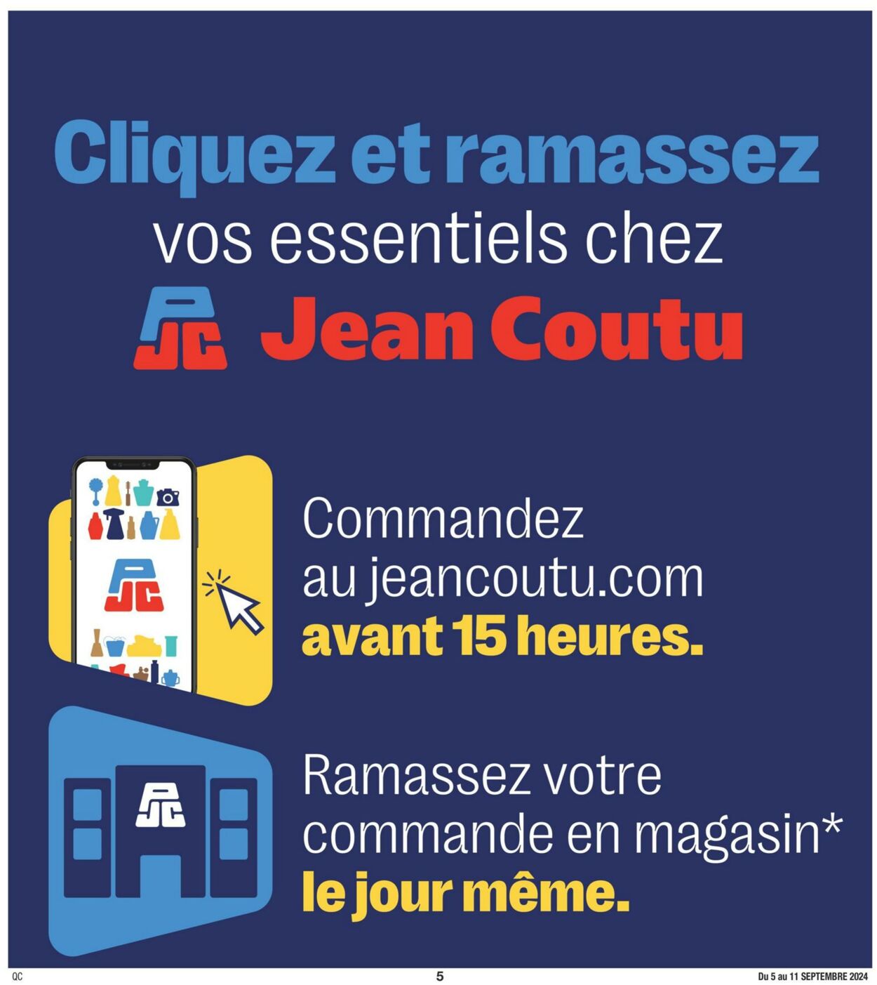 Flyer Jean Coutu 05.09.2024 - 11.09.2024