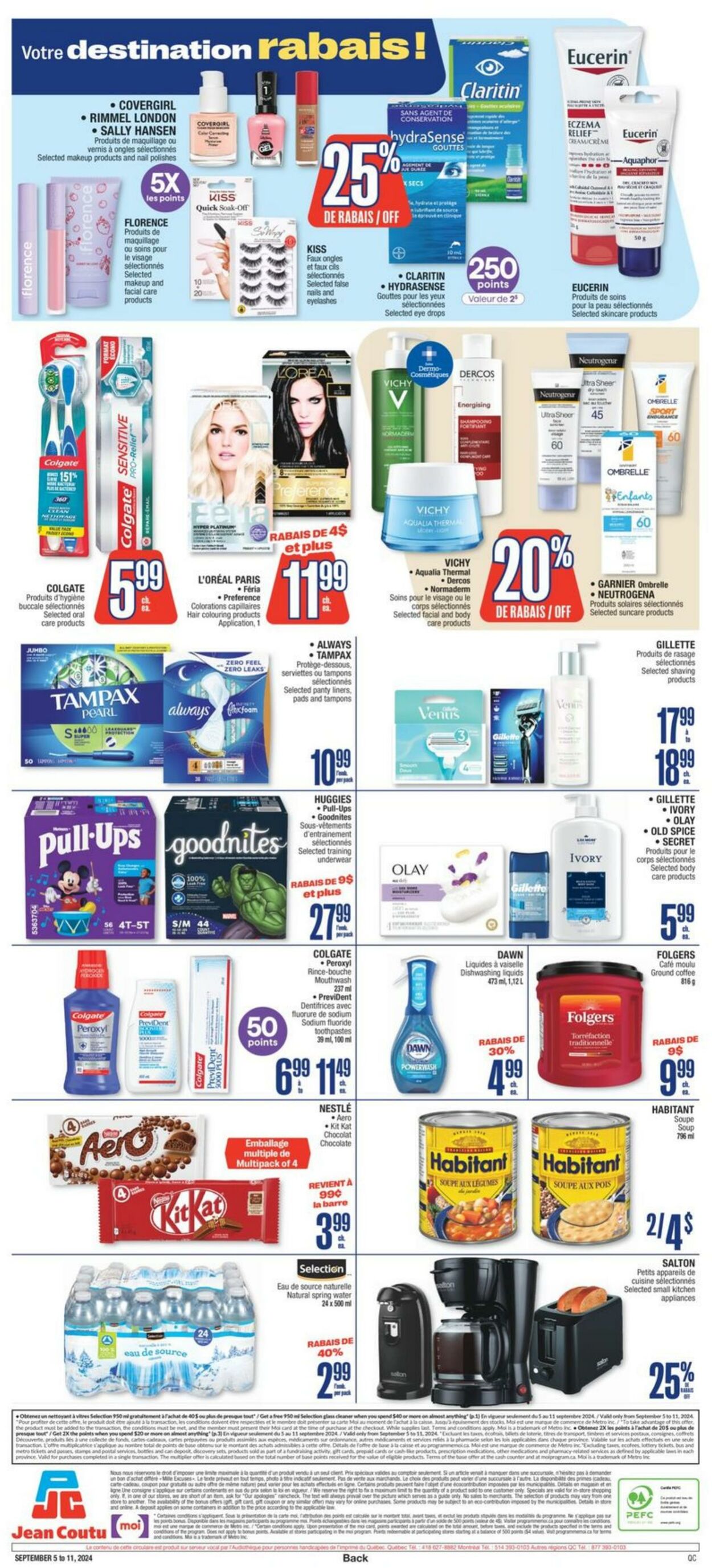 Flyer Jean Coutu 05.09.2024 - 11.09.2024