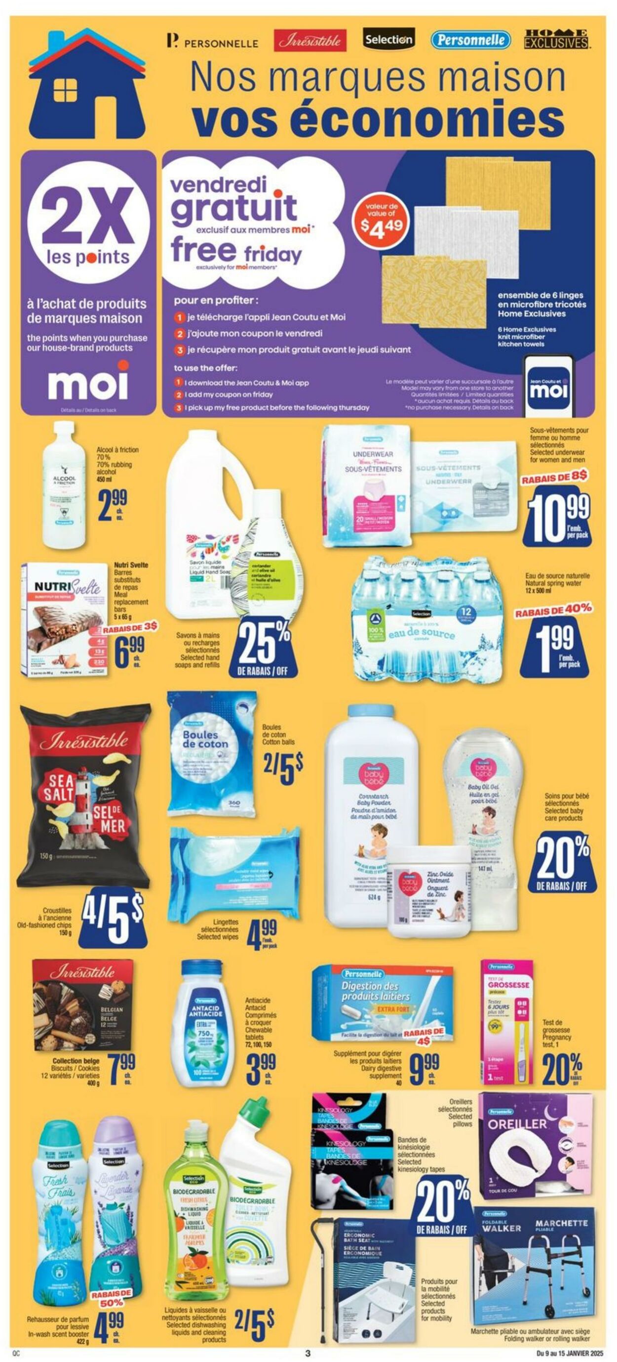 Flyer Jean Coutu 09.01.2025 - 15.01.2025