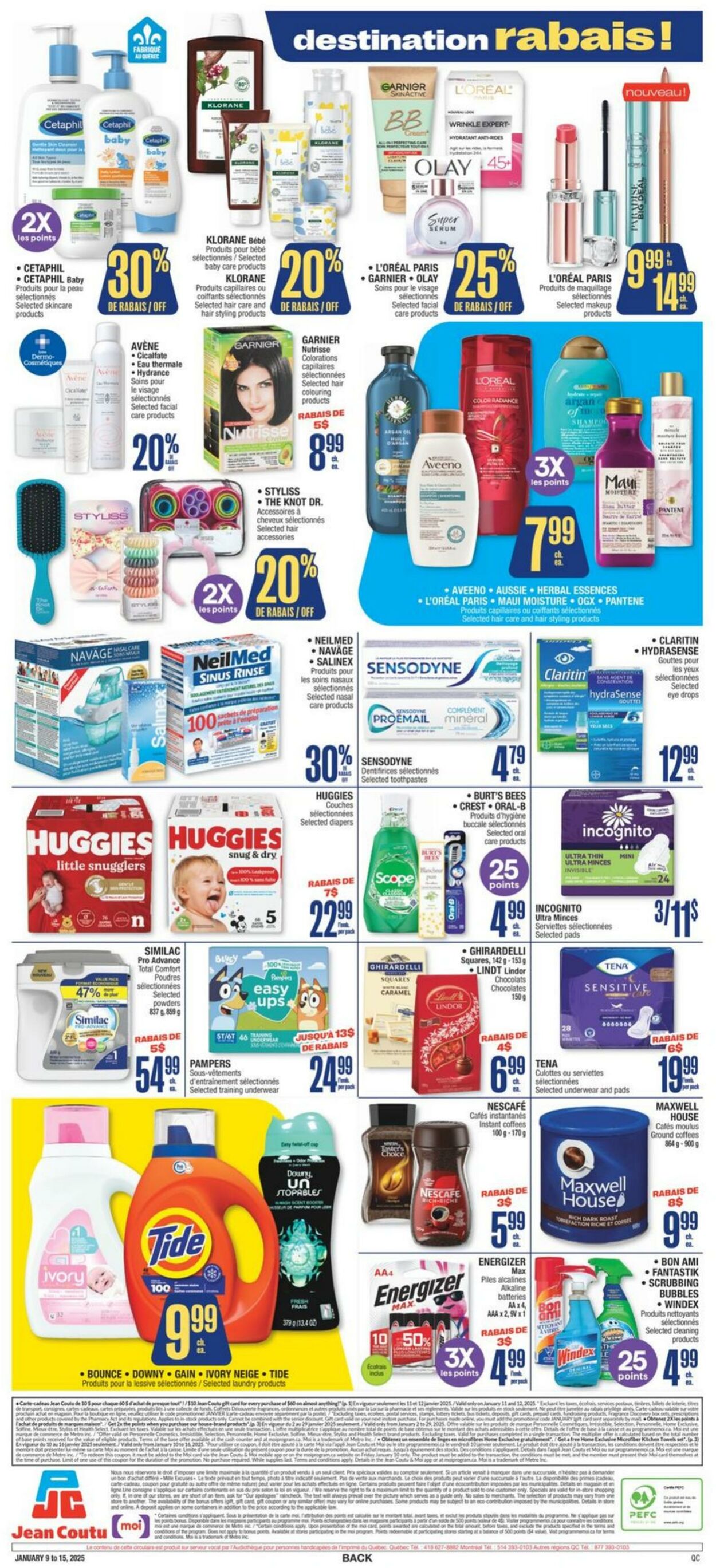 Flyer Jean Coutu 09.01.2025 - 15.01.2025