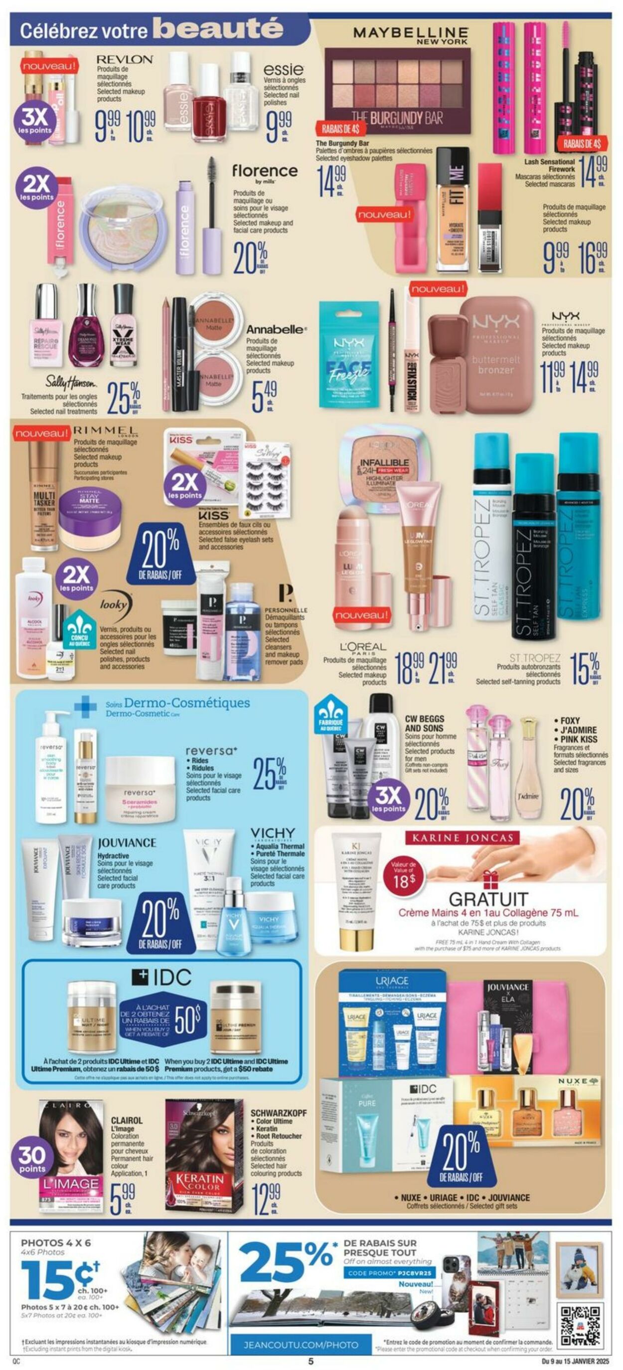 Flyer Jean Coutu 09.01.2025 - 15.01.2025