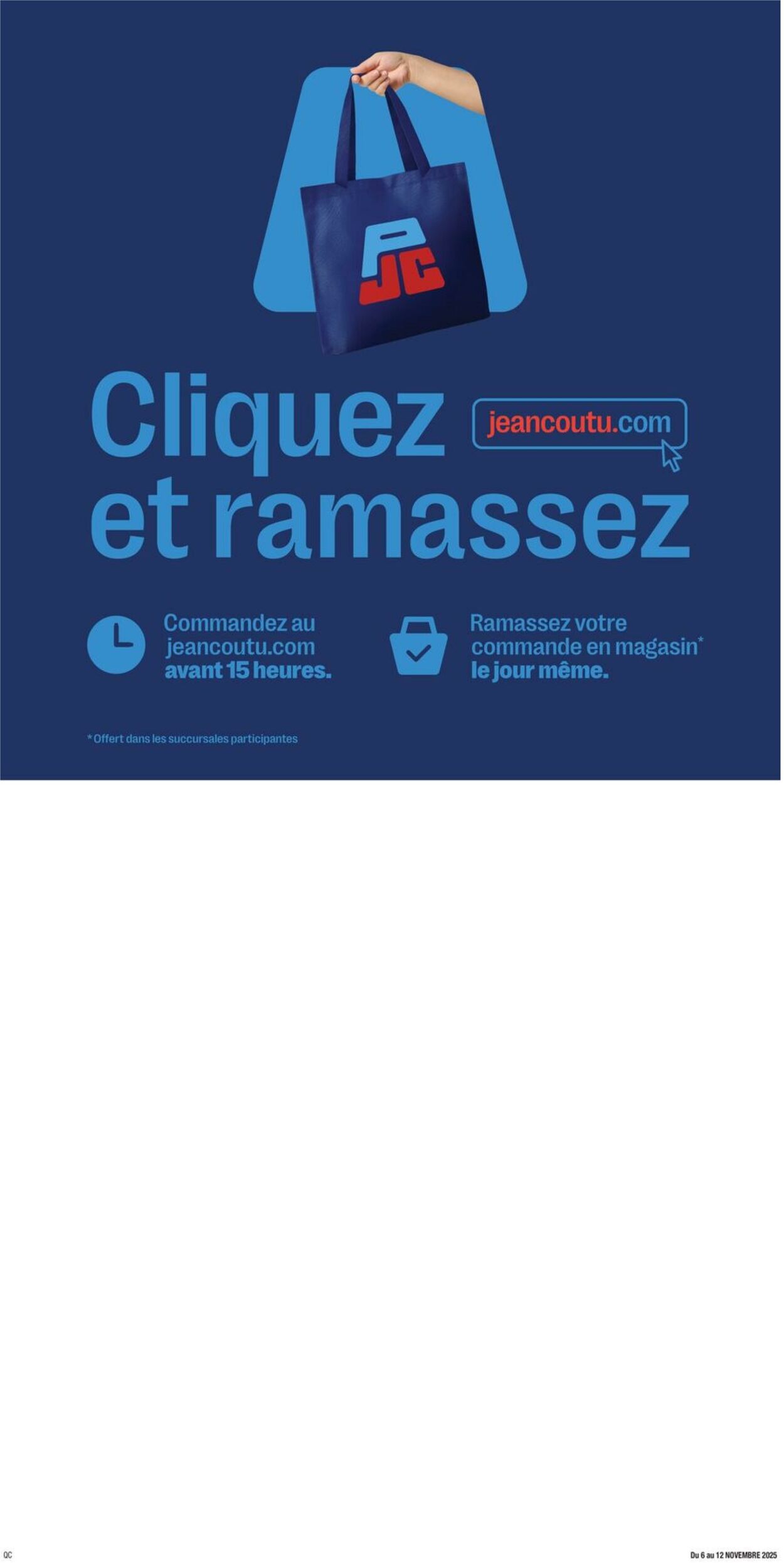 Flyer Jean Coutu 06.11.2025 - 12.11.2025
