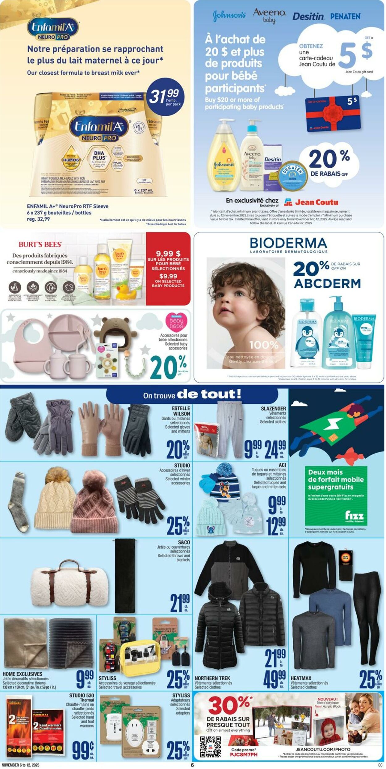 Flyer Jean Coutu 06.11.2025 - 12.11.2025