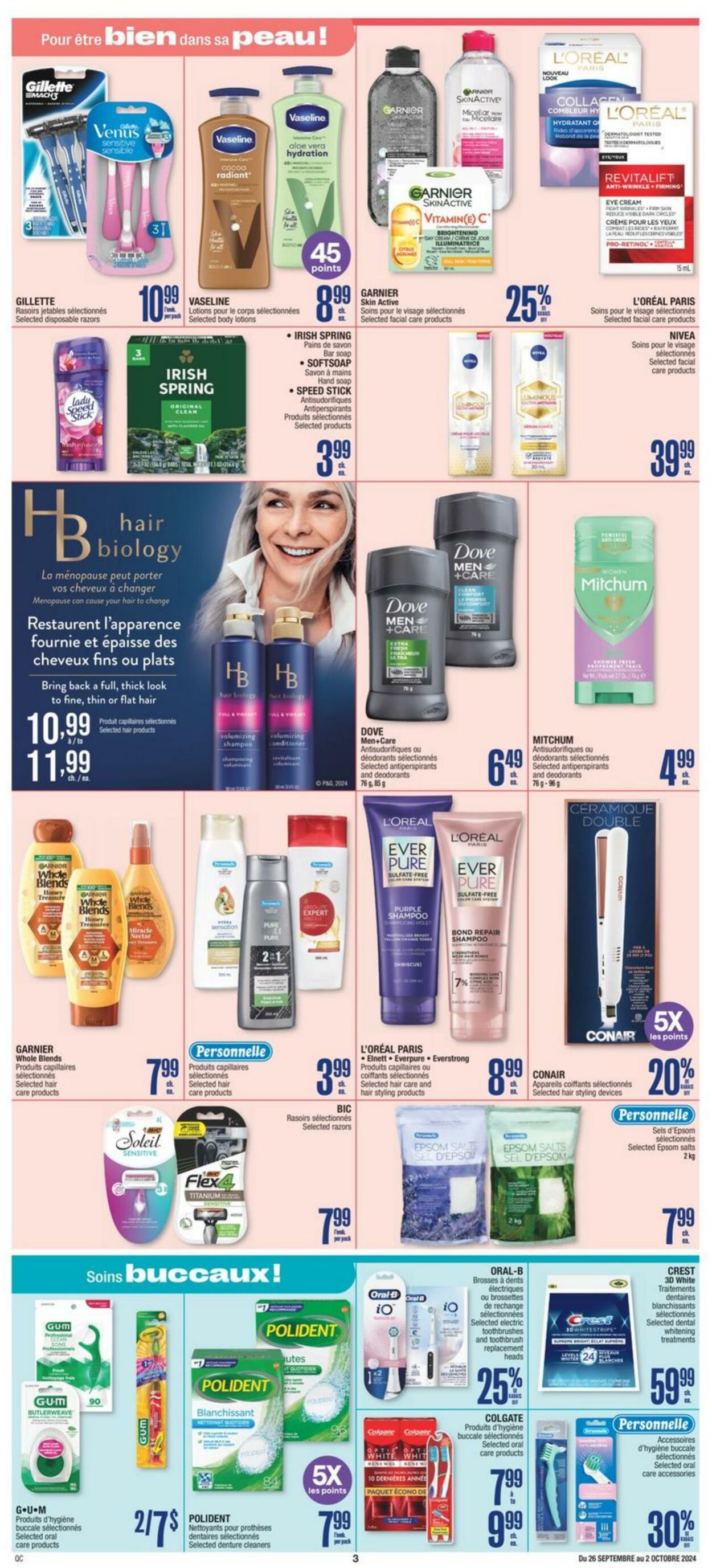 Flyer Jean Coutu 26.09.2024 - 02.10.2024