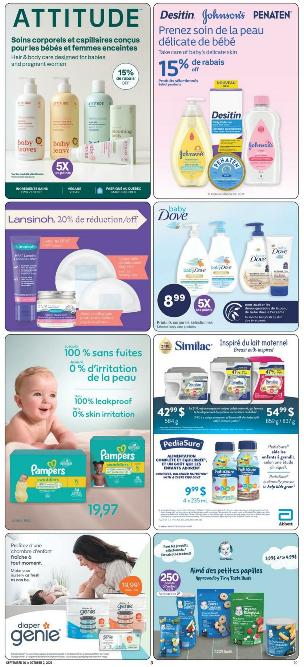 Flyer Jean Coutu 26.09.2024 - 02.10.2024