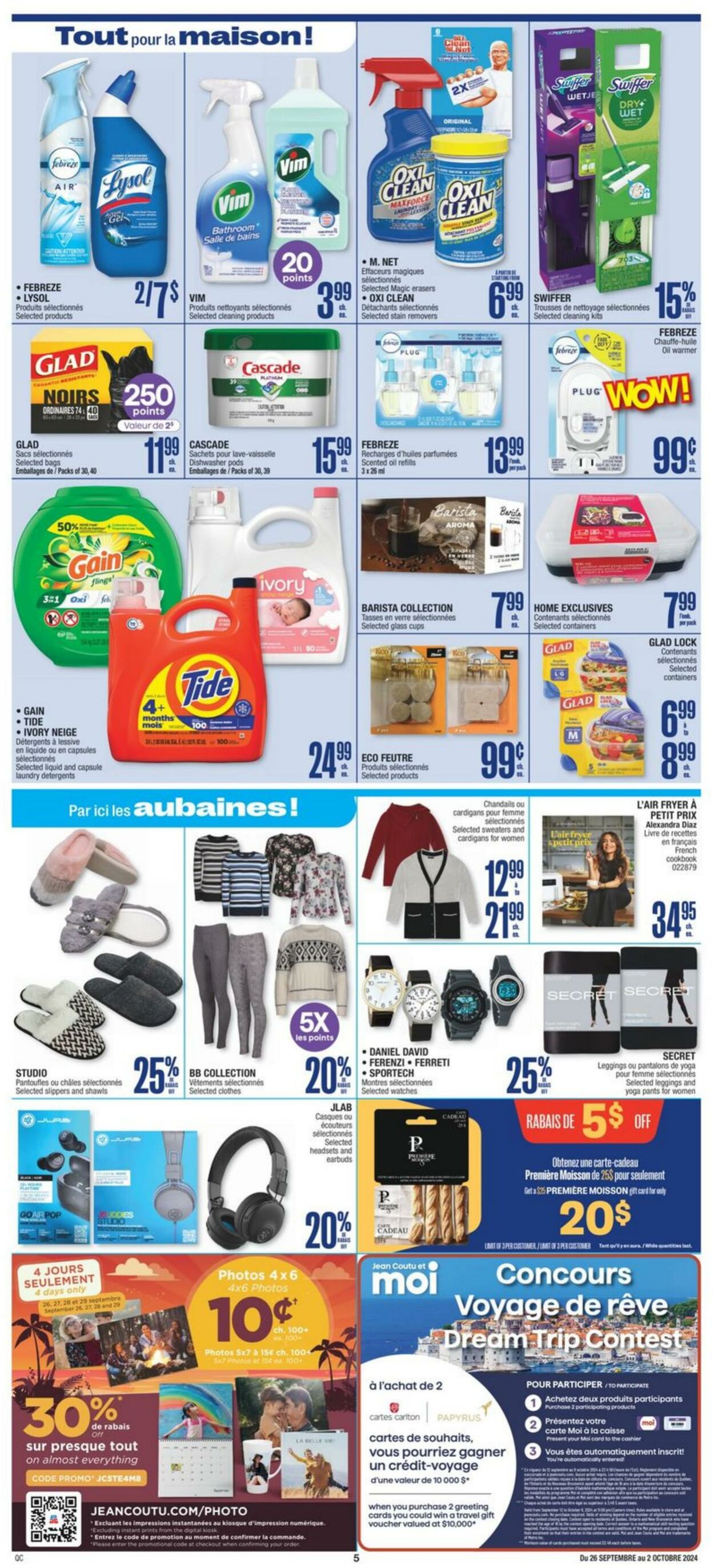 Flyer Jean Coutu 26.09.2024 - 02.10.2024