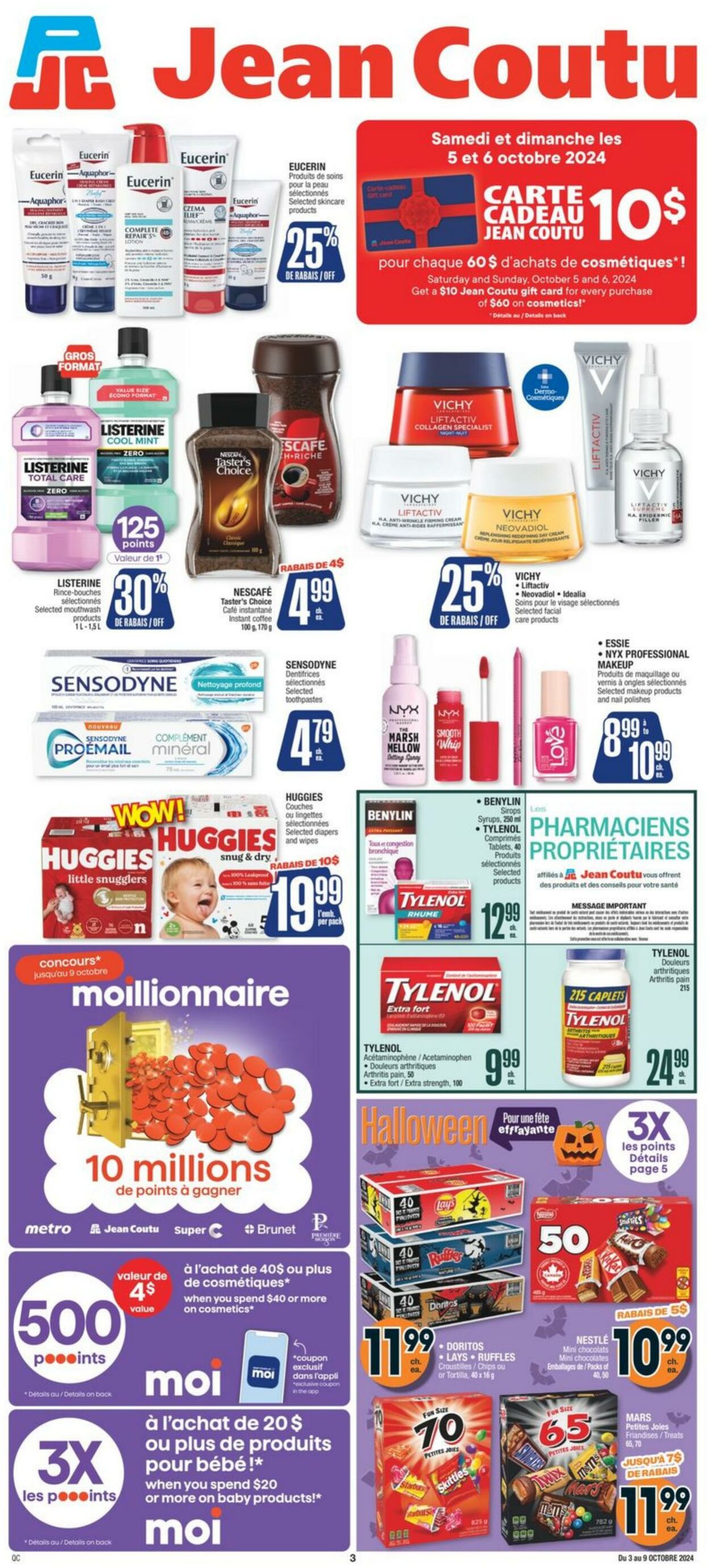 Flyer Jean Coutu 03.10.2024 - 09.10.2024