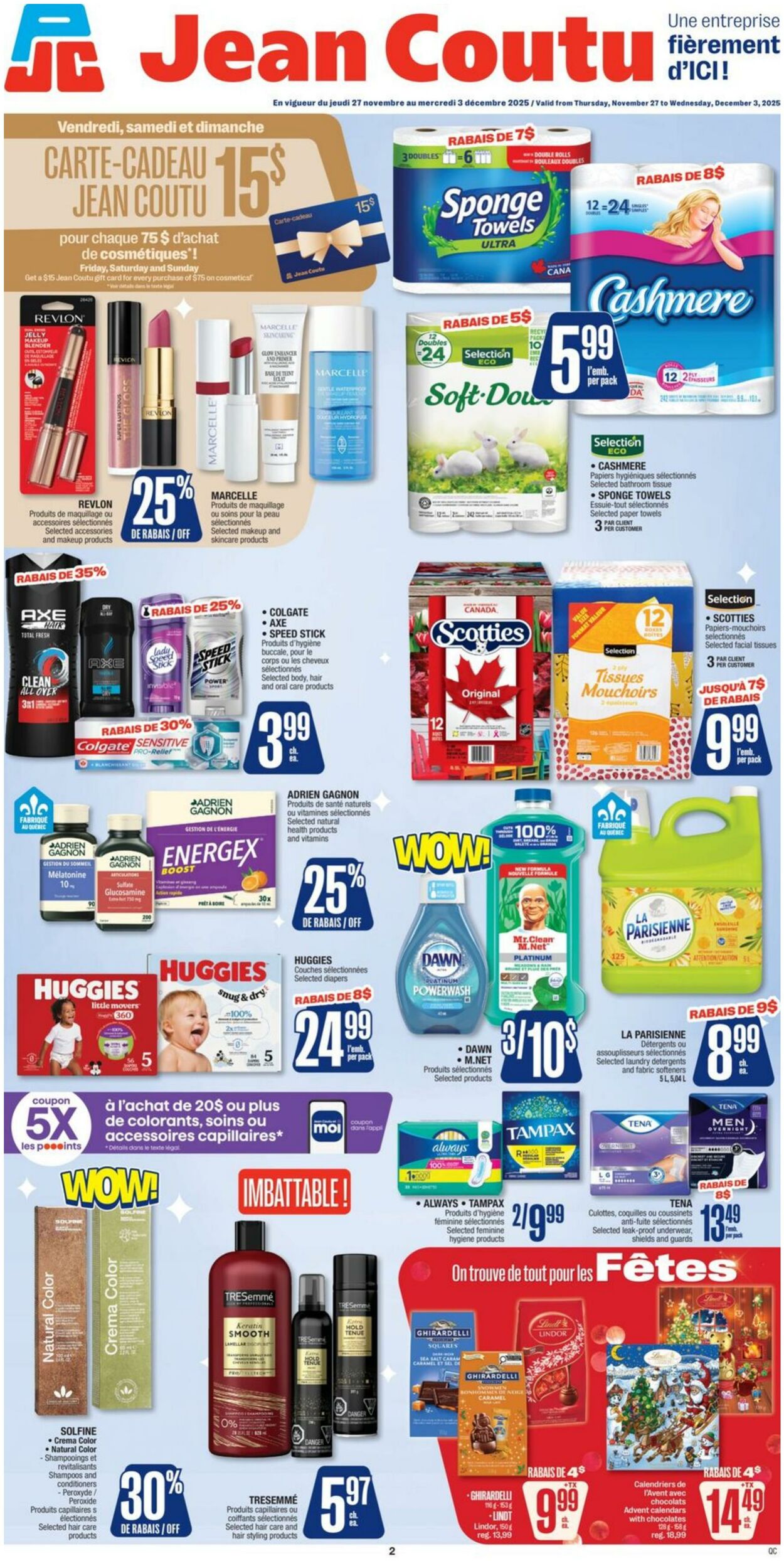 Flyer Jean Coutu 27.11.2025 - 03.12.2025