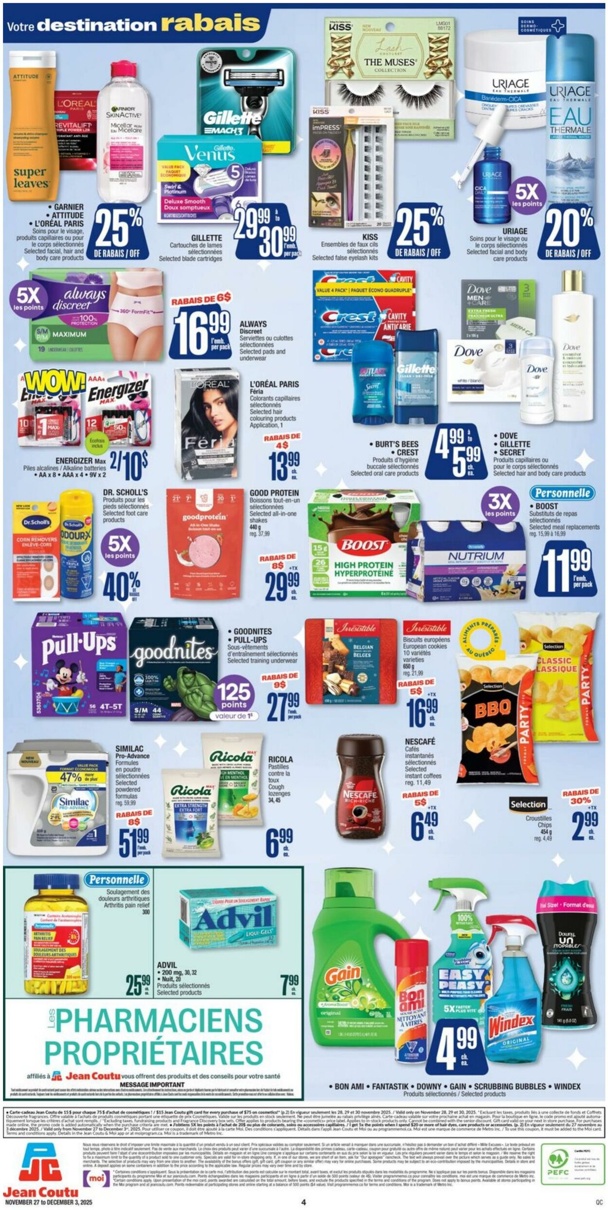 Flyer Jean Coutu 27.11.2025 - 03.12.2025