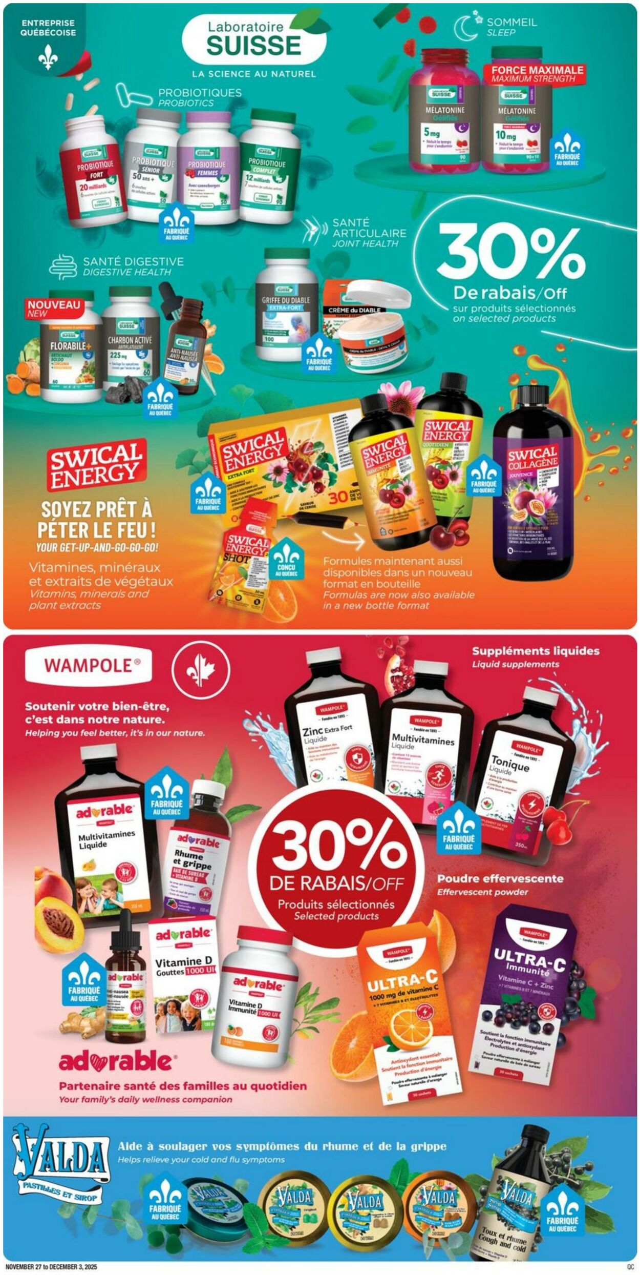 Flyer Jean Coutu 27.11.2025 - 03.12.2025