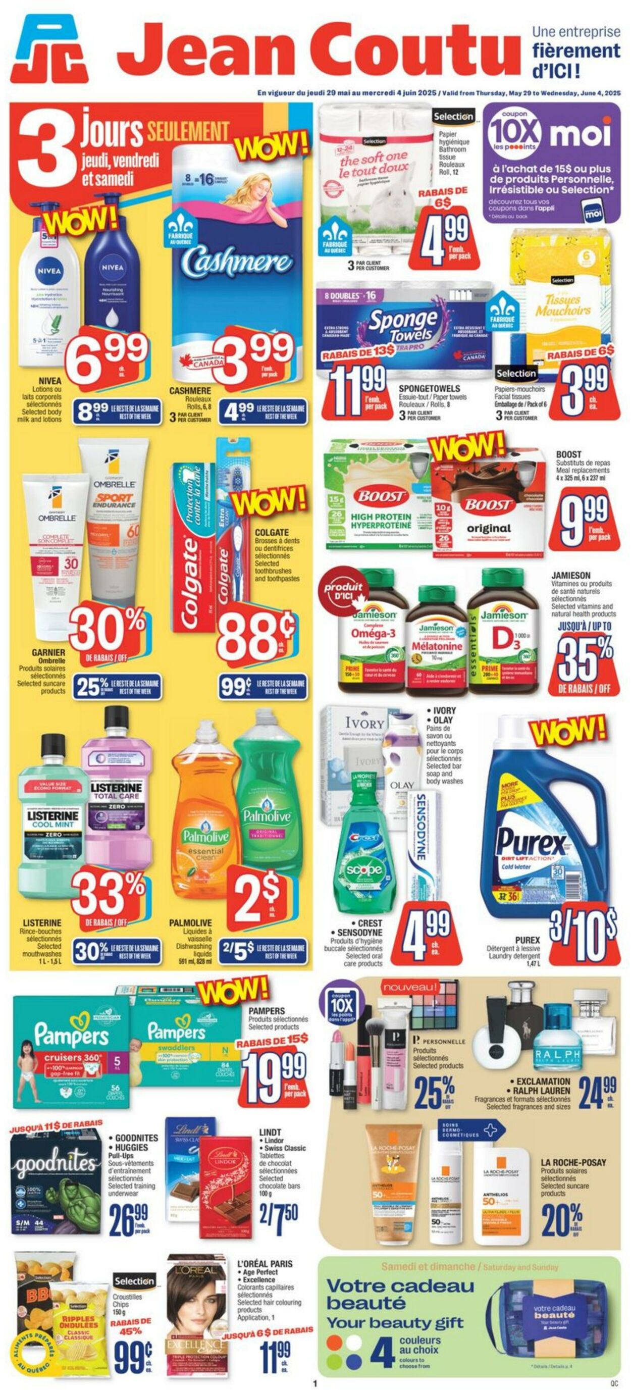 Flyer Jean Coutu 29.05.2025 - 04.06.2025