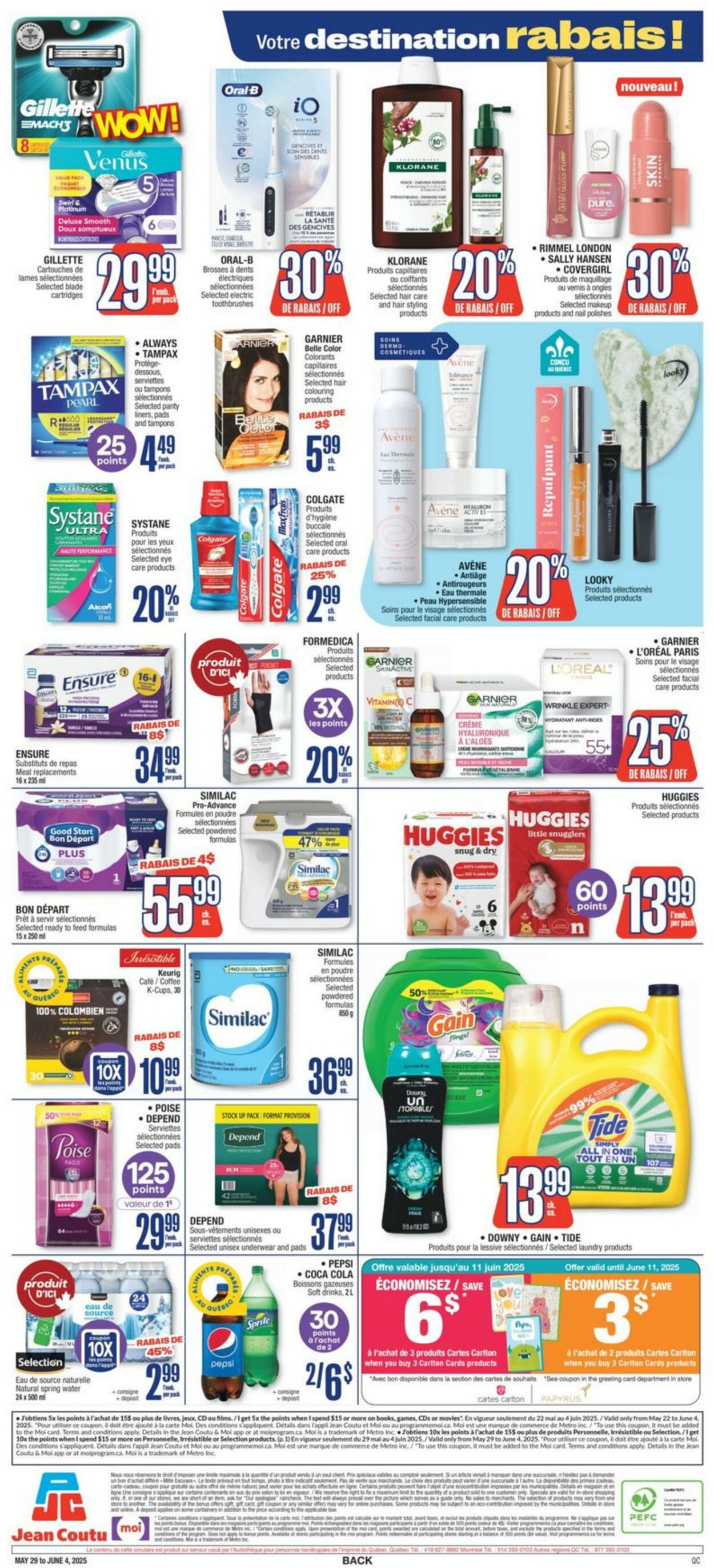 Flyer Jean Coutu 29.05.2025 - 04.06.2025