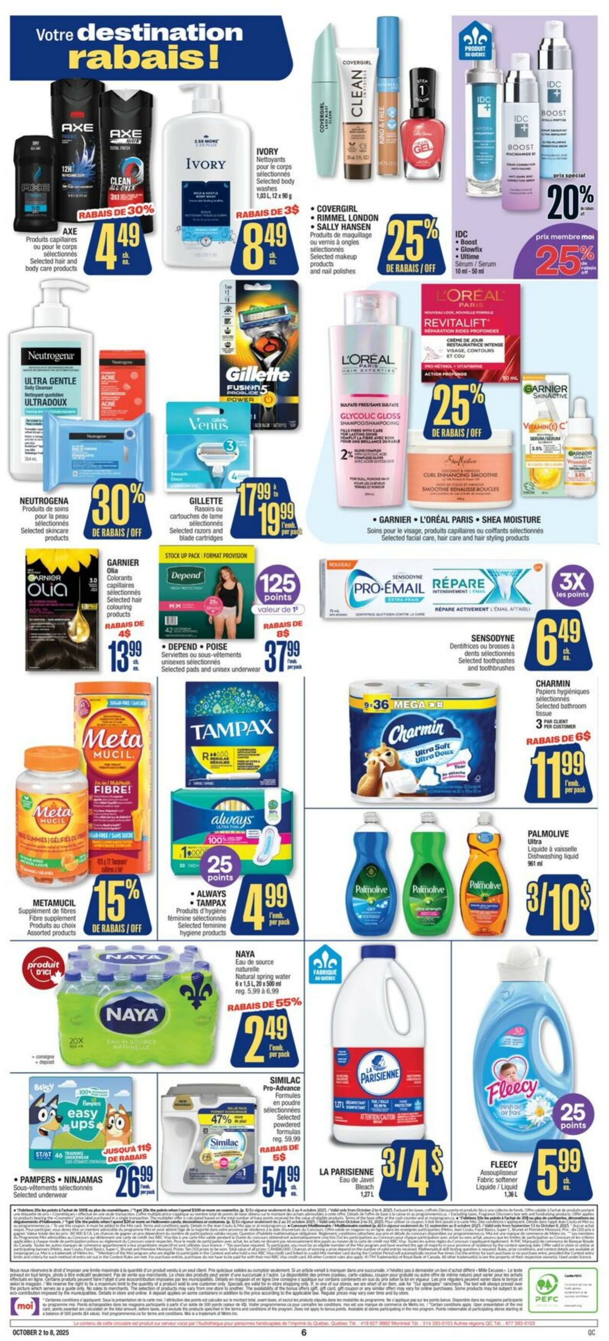Flyer Jean Coutu 02.10.2025 - 08.10.2025