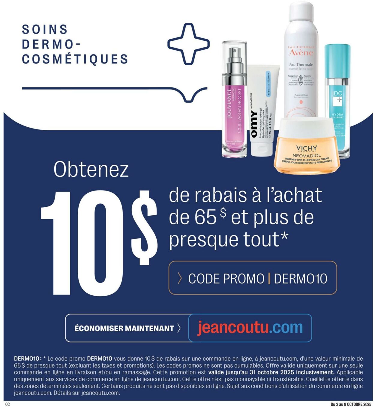 Flyer Jean Coutu 02.10.2025 - 08.10.2025