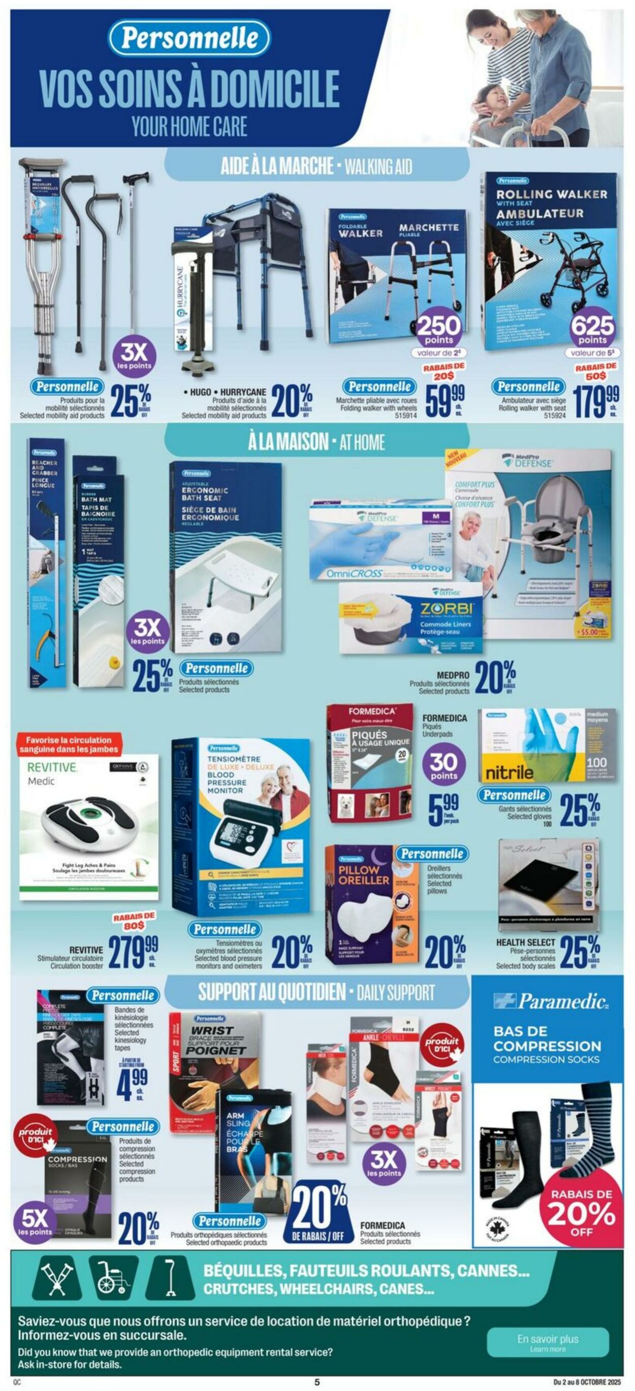 Flyer Jean Coutu 02.10.2025 - 08.10.2025