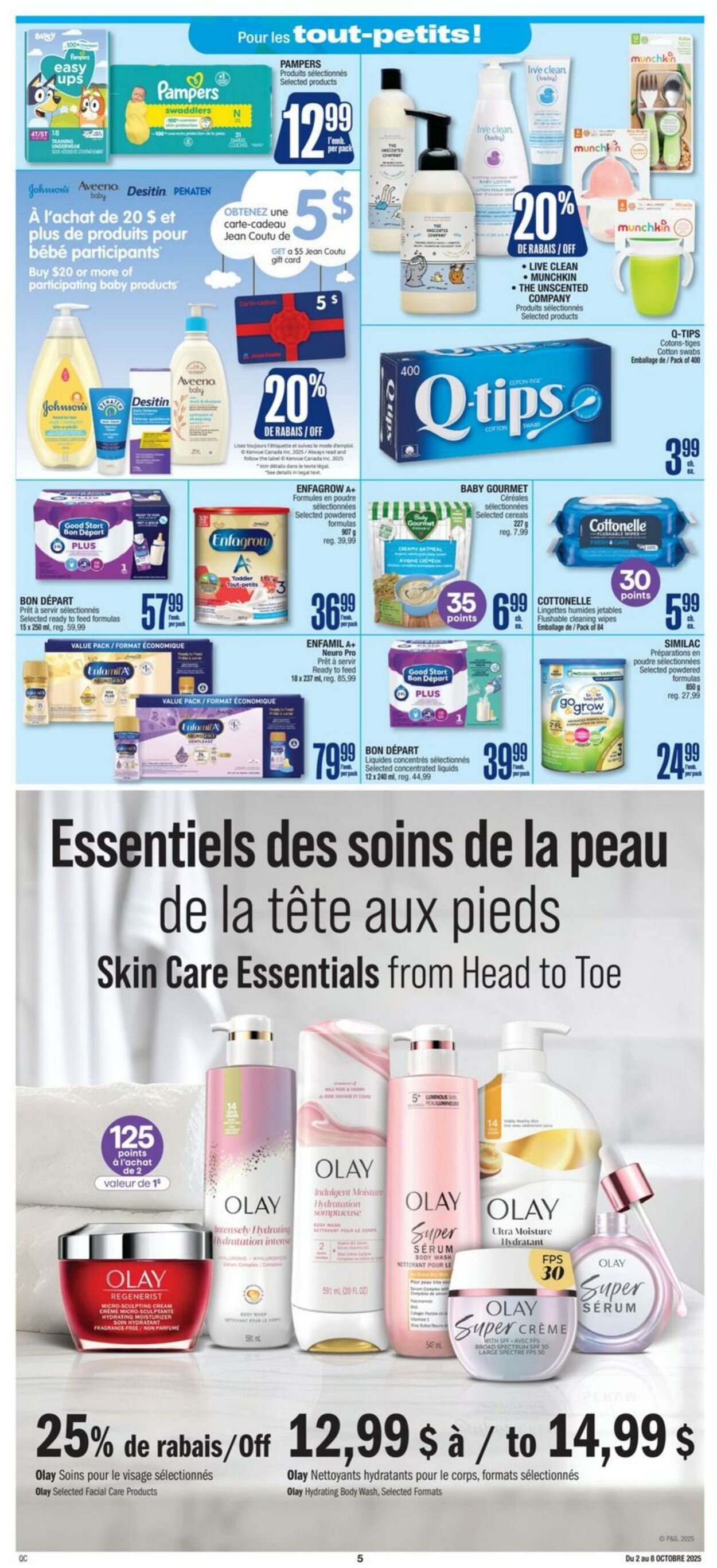 Flyer Jean Coutu 02.10.2025 - 08.10.2025