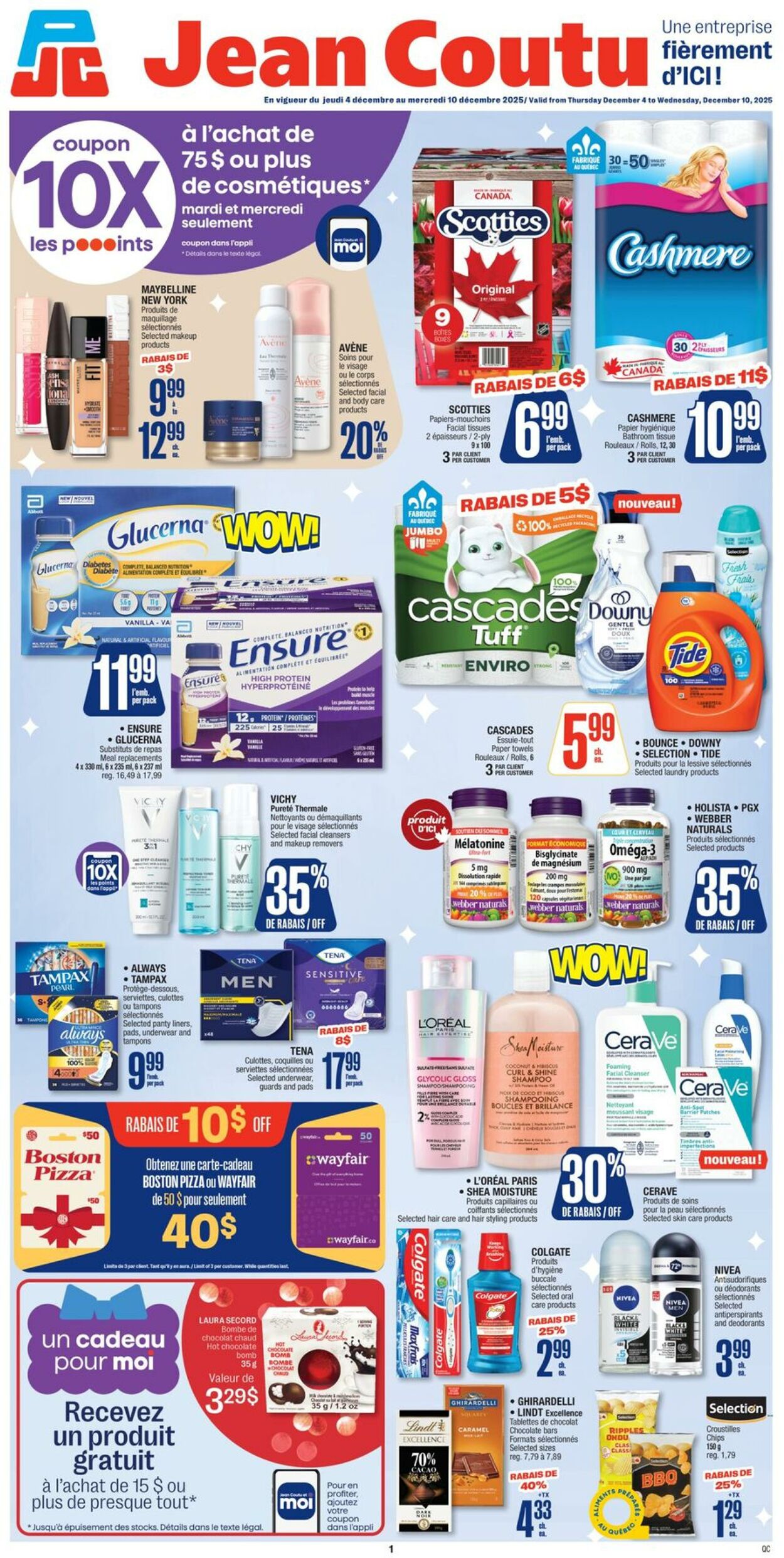 Flyer Jean Coutu 04.12.2025 - 10.12.2025