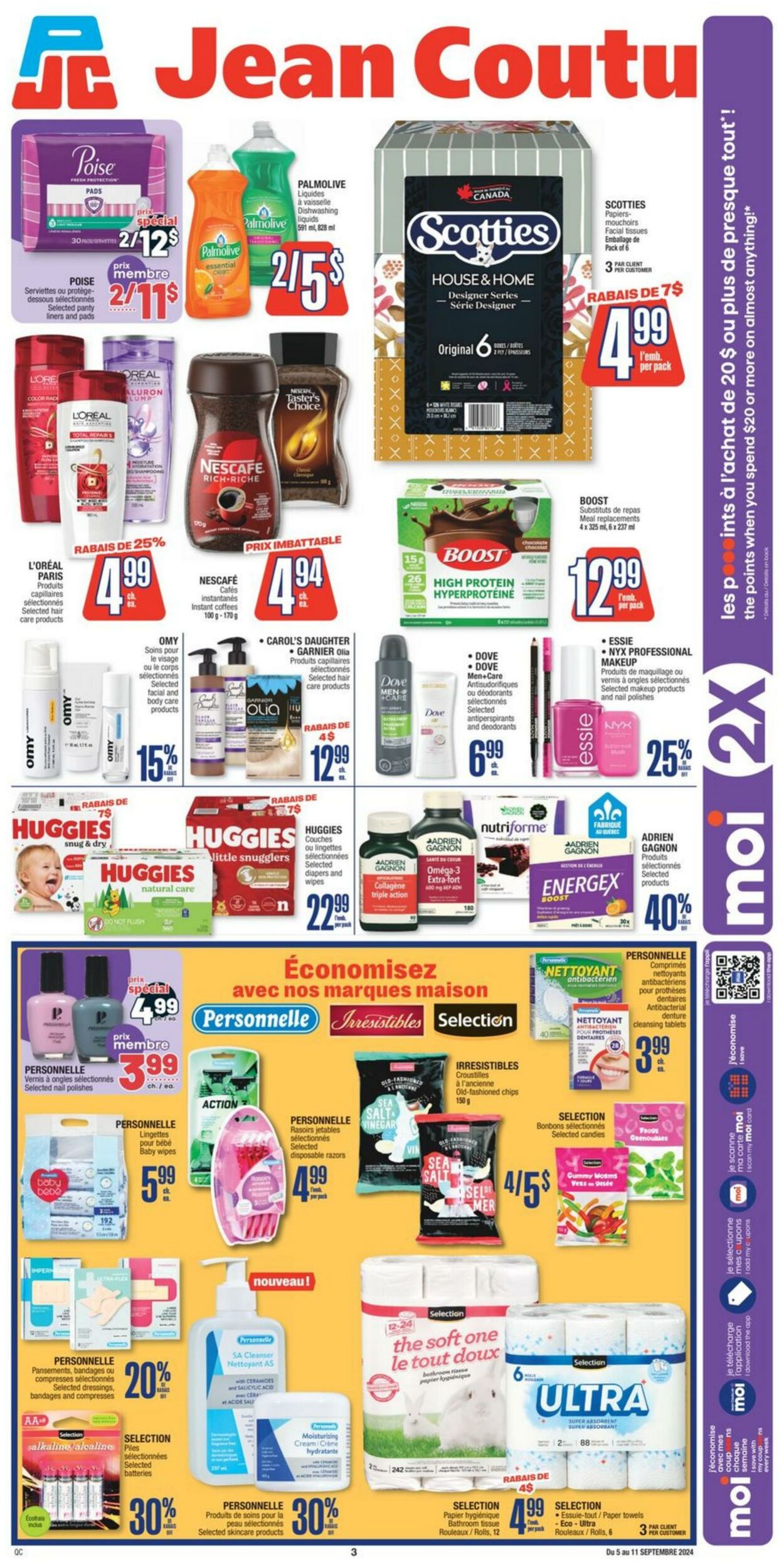 Flyer Jean Coutu 05.09.2024 - 11.09.2024