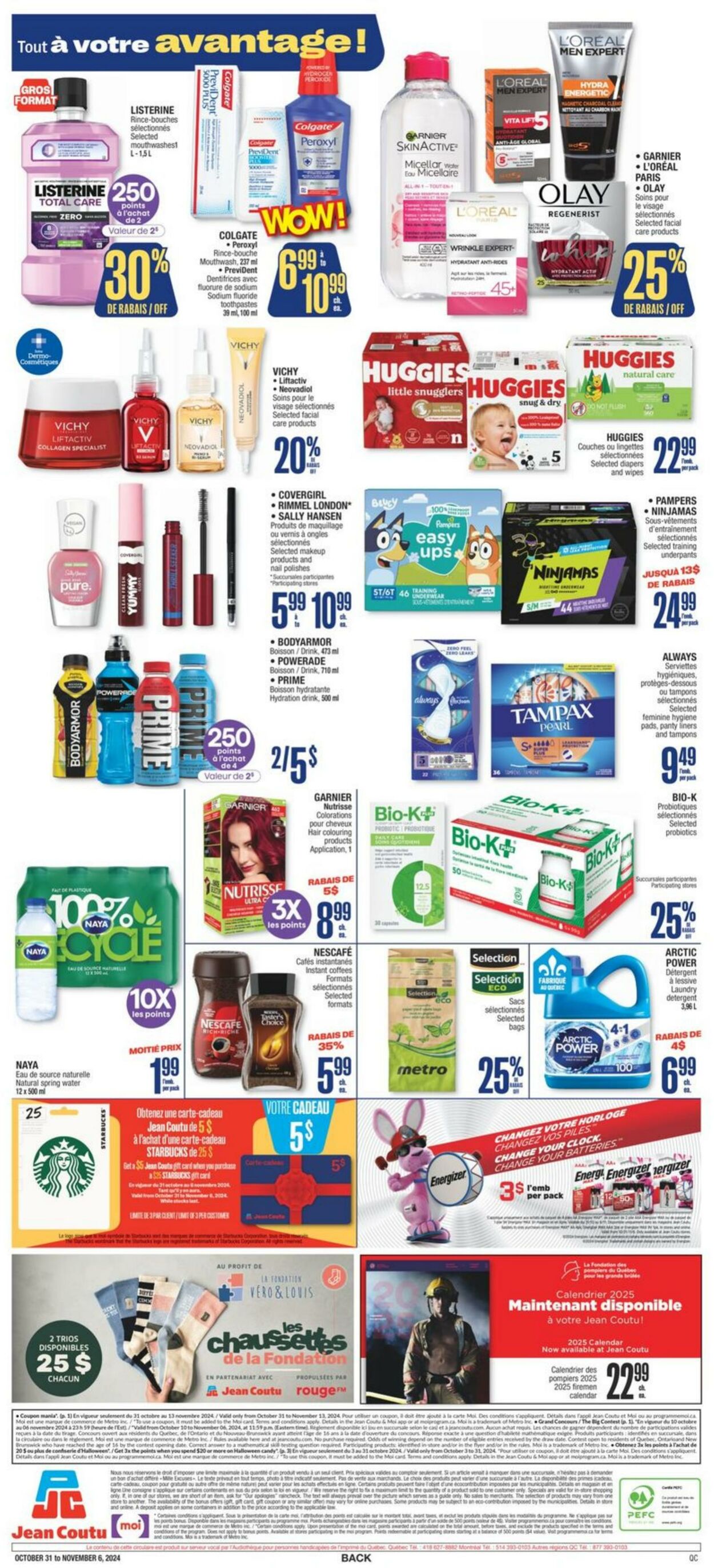 Flyer Jean Coutu 31.10.2024 - 06.11.2024