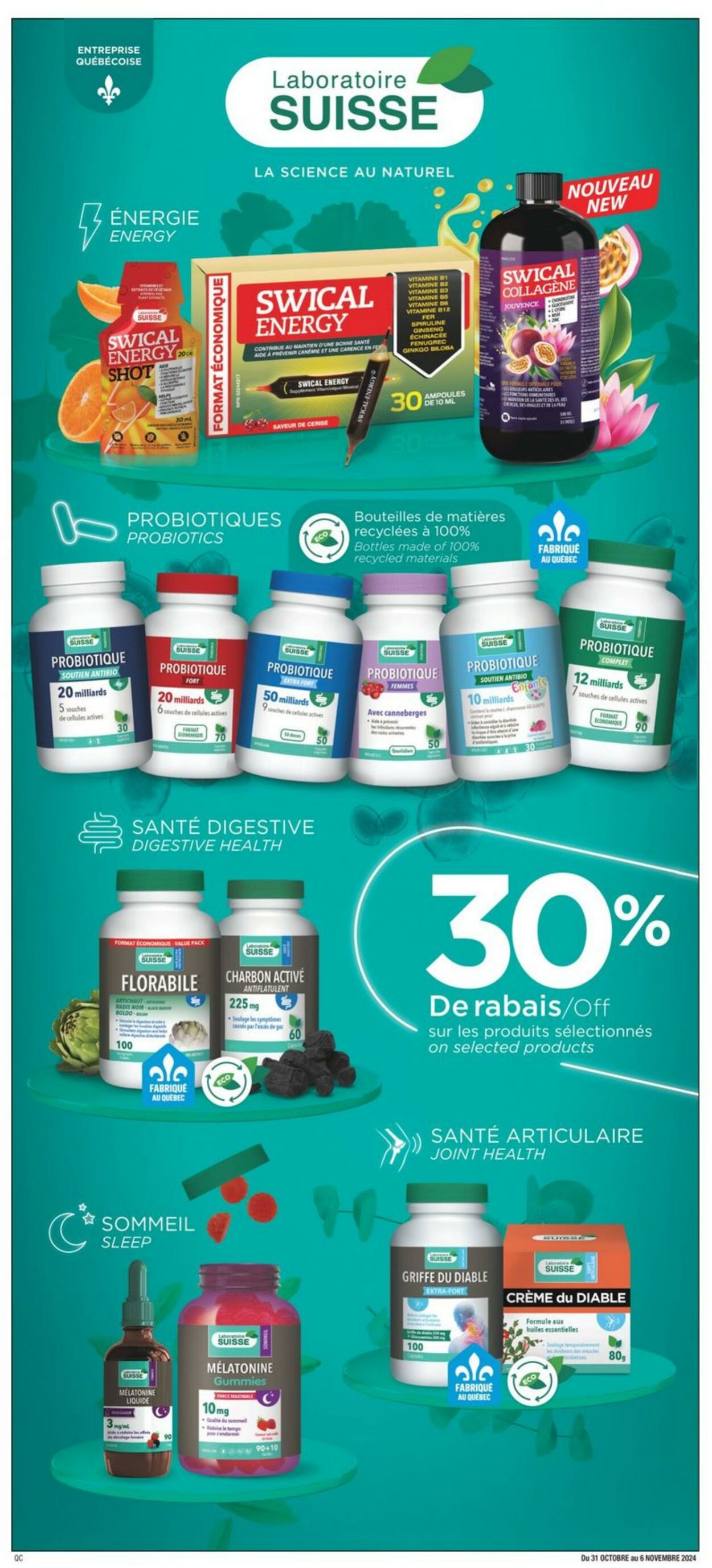 Flyer Jean Coutu 31.10.2024 - 06.11.2024