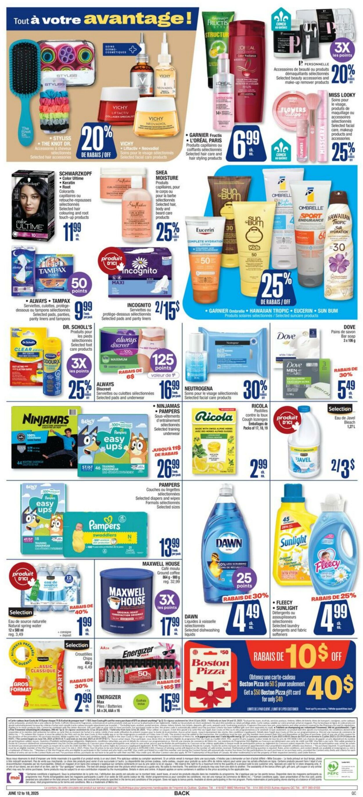 Flyer Jean Coutu 12.06.2025 - 18.06.2025
