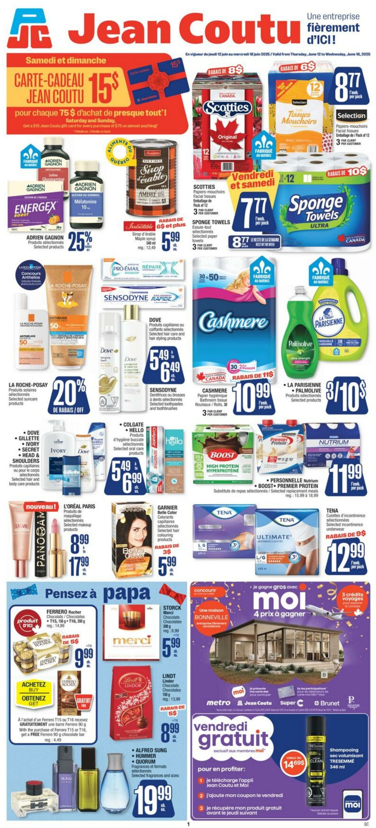 Flyer Jean Coutu 12.06.2025 - 18.06.2025