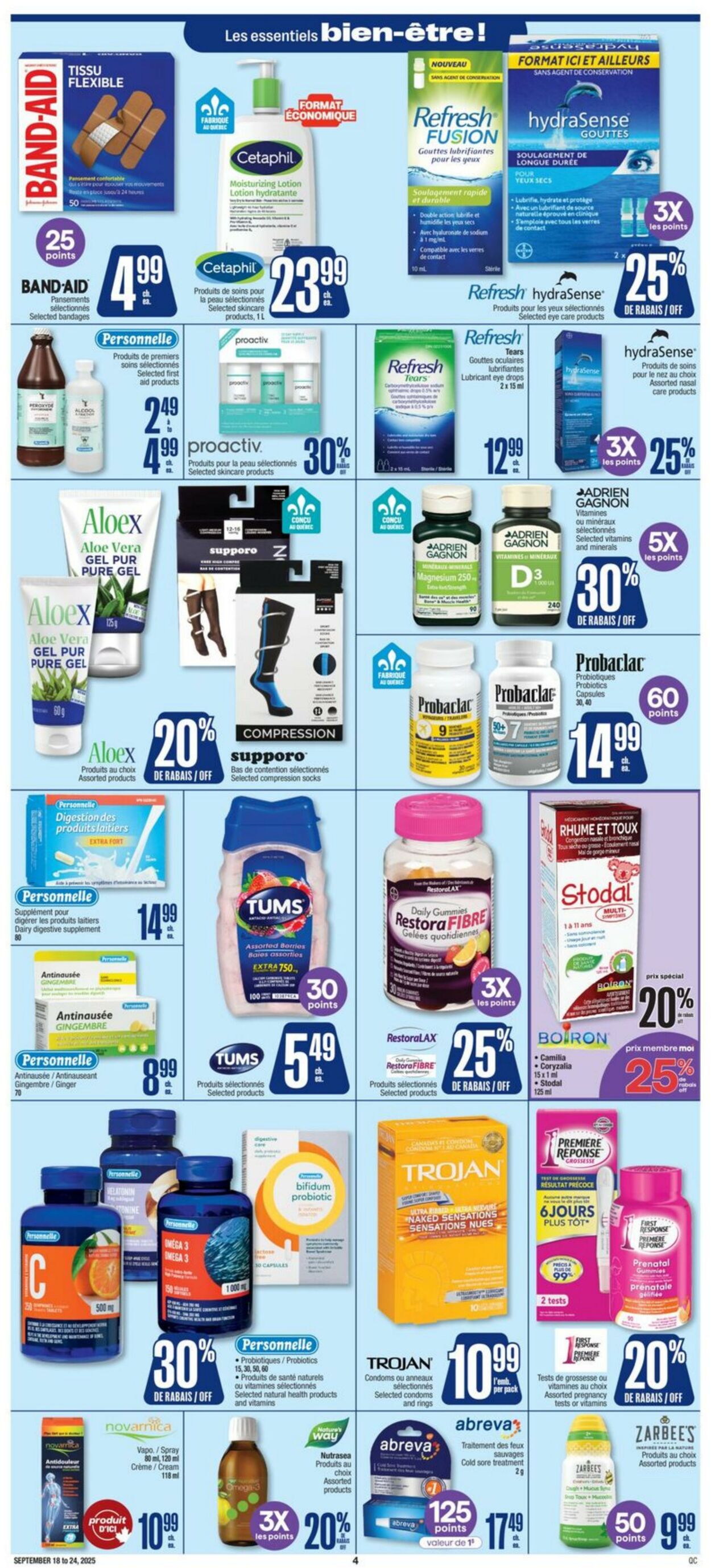 Flyer Jean Coutu 18.09.2025 - 24.09.2025