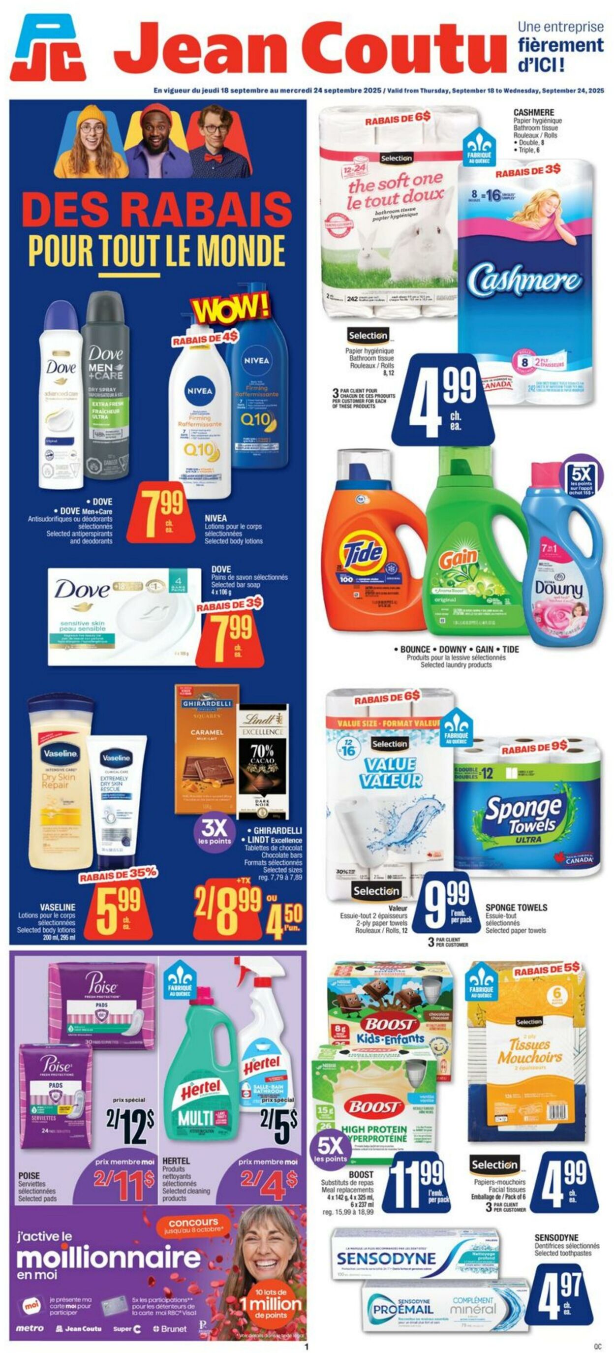 Flyer Jean Coutu 18.09.2025 - 24.09.2025