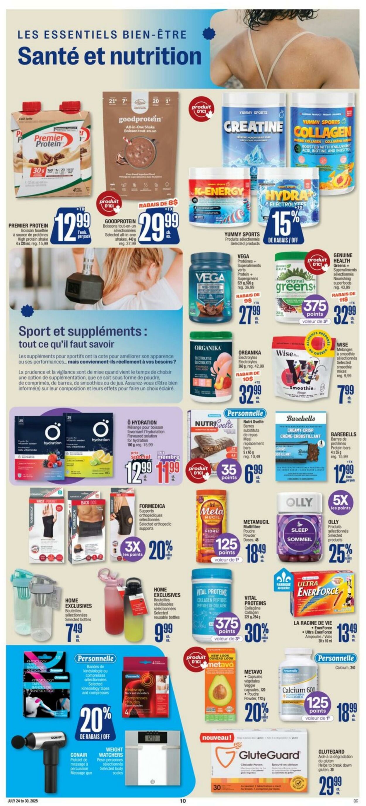 Flyer Jean Coutu 24.07.2025 - 30.07.2025