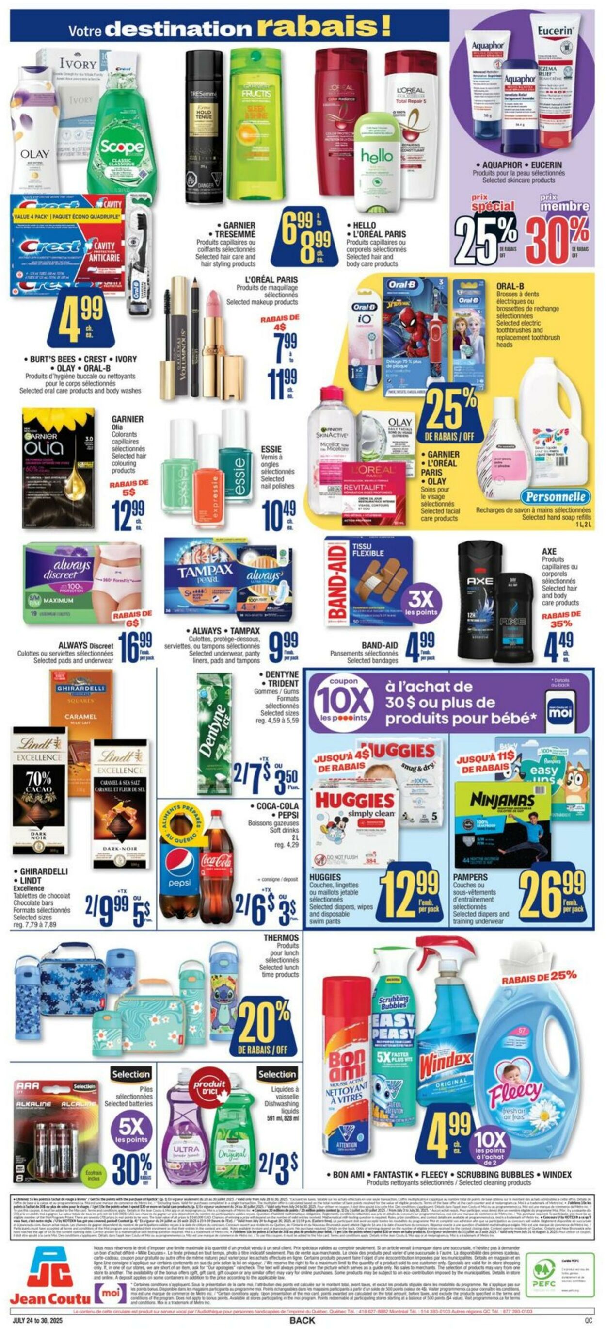 Flyer Jean Coutu 24.07.2025 - 30.07.2025