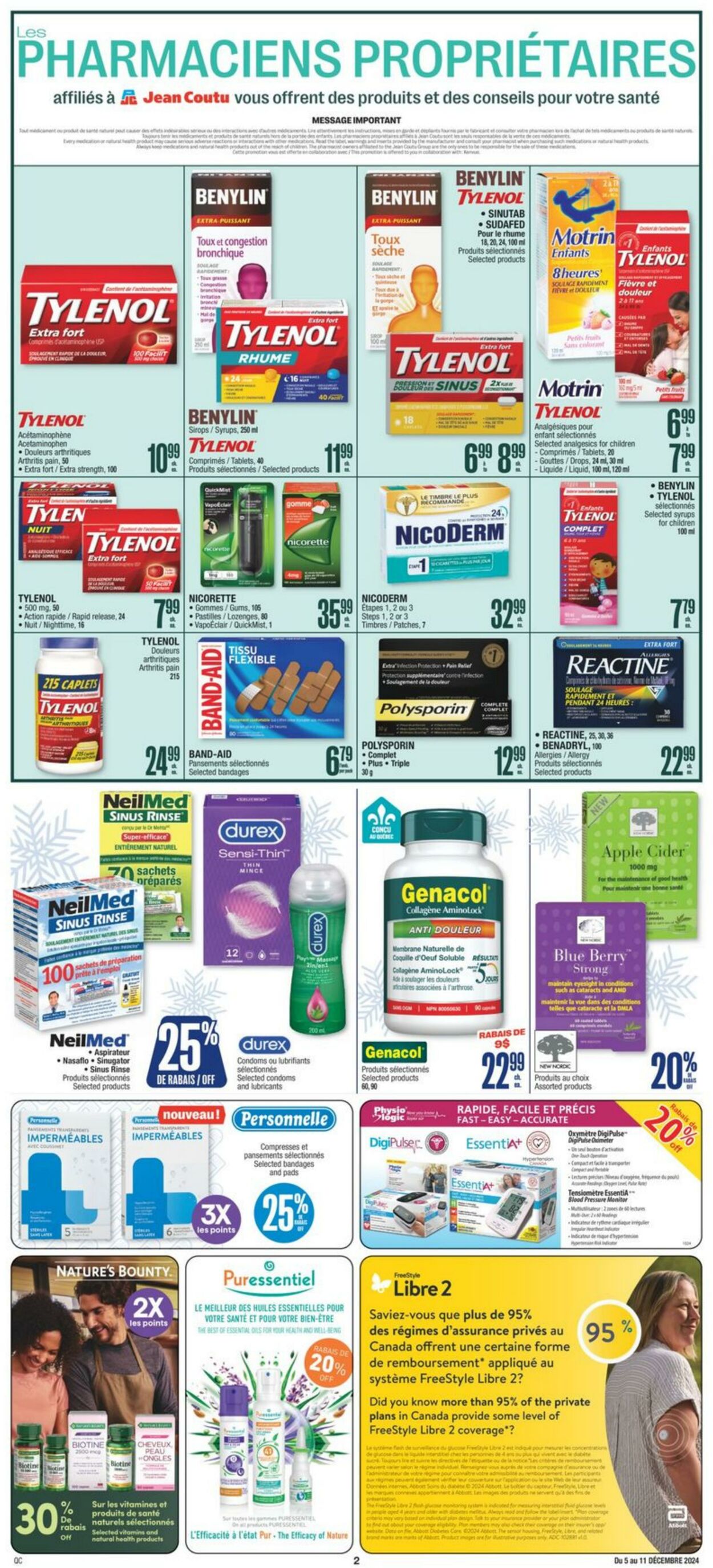 Flyer Jean Coutu 05.12.2024 - 11.12.2024